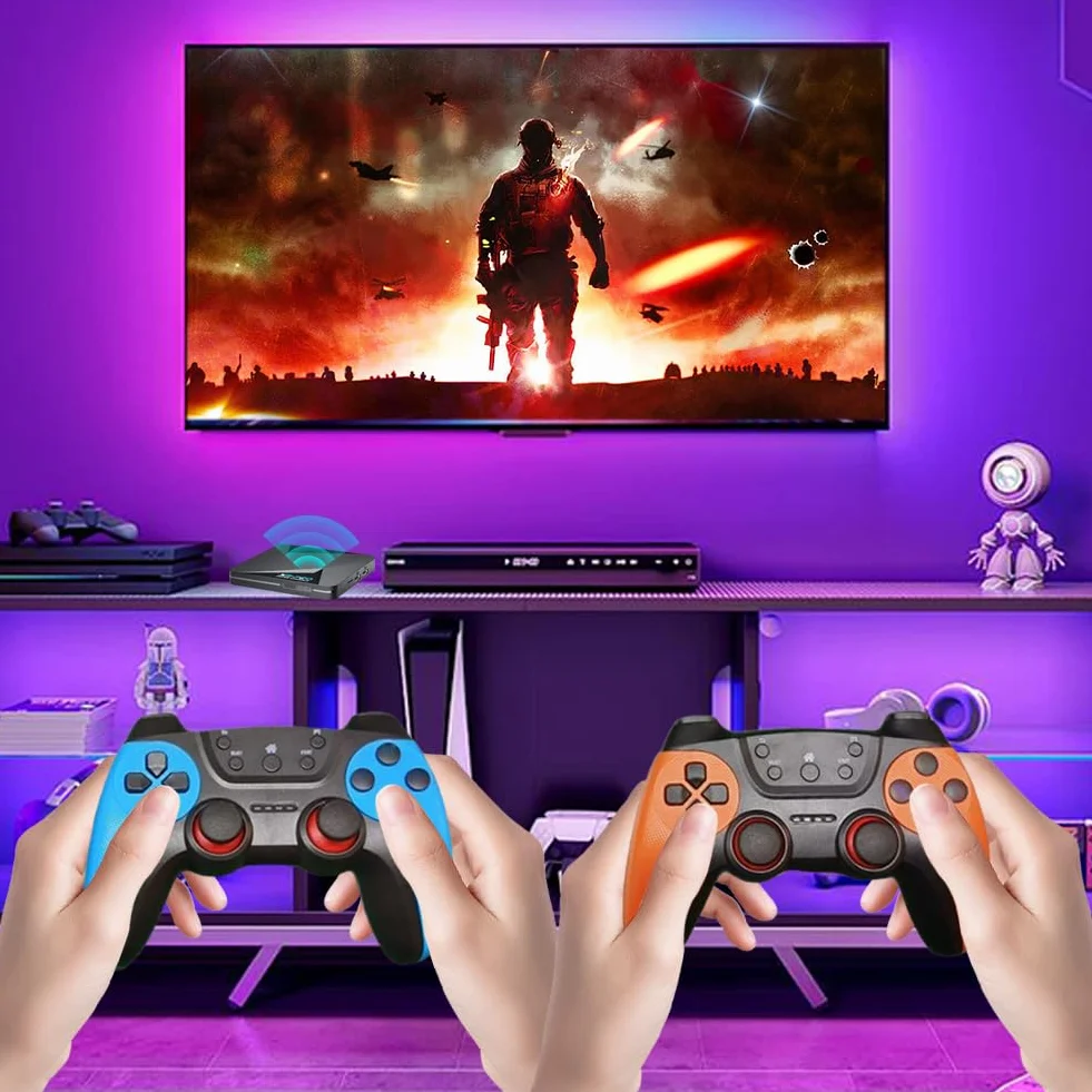 Konsola do gier retro X2 Pro z 65000 wbudowanymi grami 4K UHD kompatybilna z 9.0 i emulatorami do Arcade