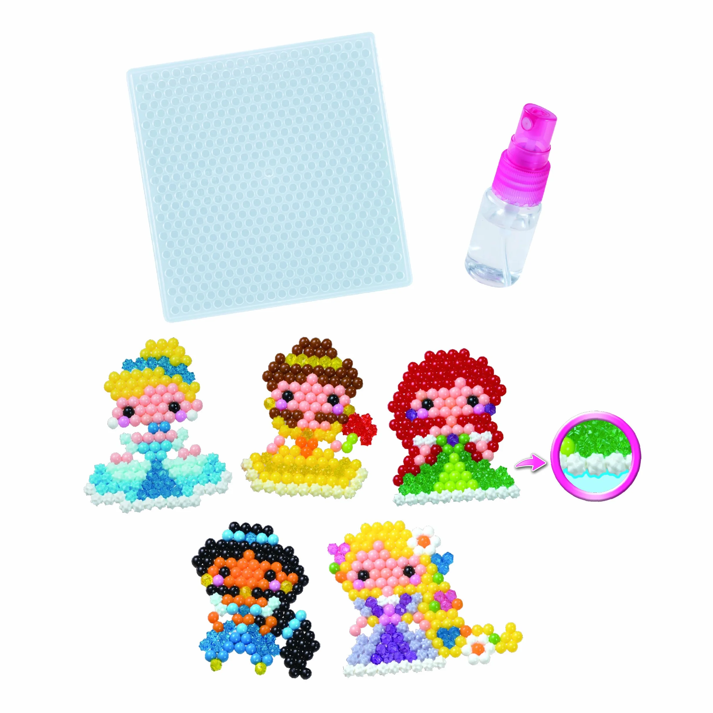 Aquabeads 31606 Olśniewający zestaw Disney Princess