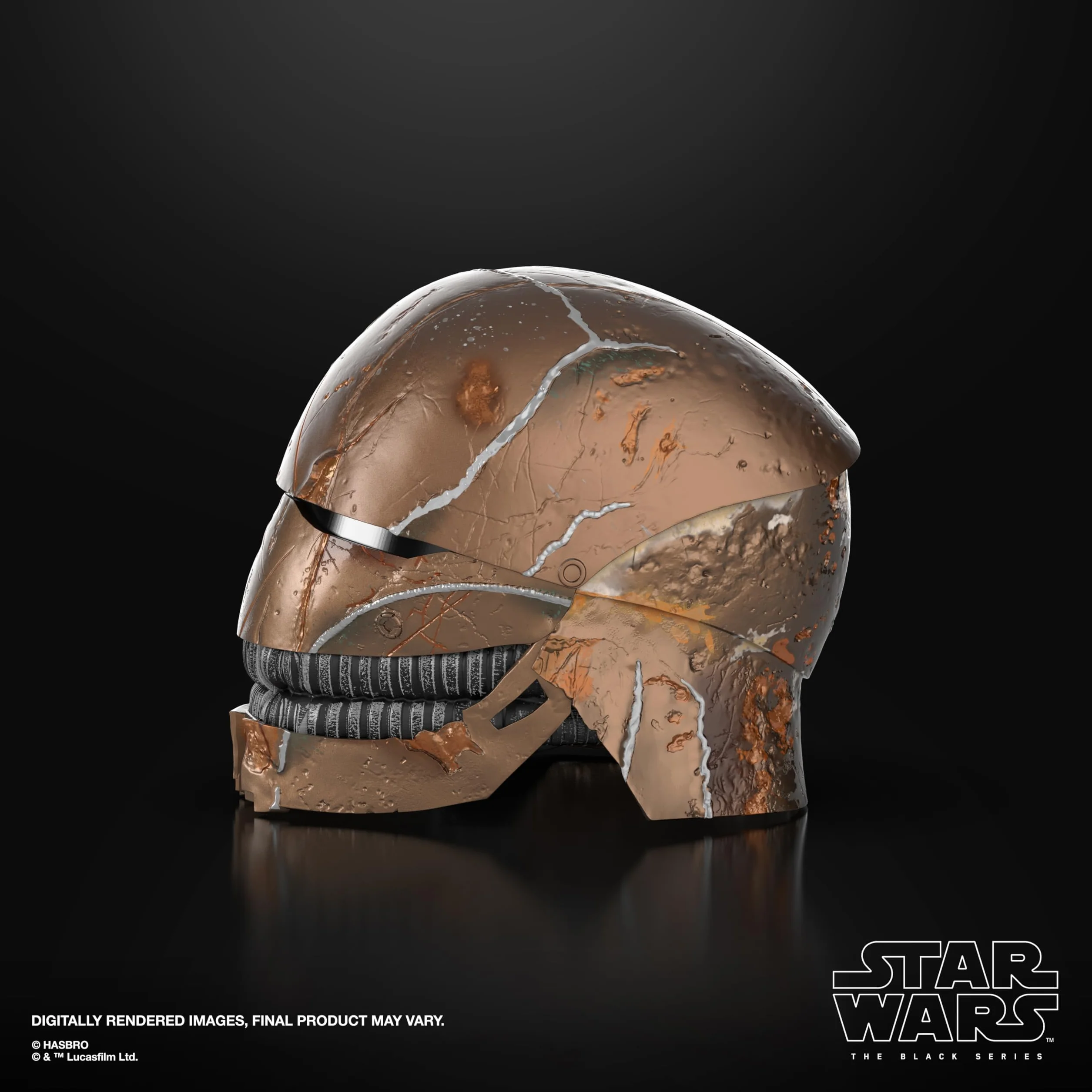 Hasbro Star Wars optymalnej jakości Elektroniczny Hełm Nieznajomego z Kolekcji Star Wars The Black Series, Zabawka Tematyczna dla Dorosłych