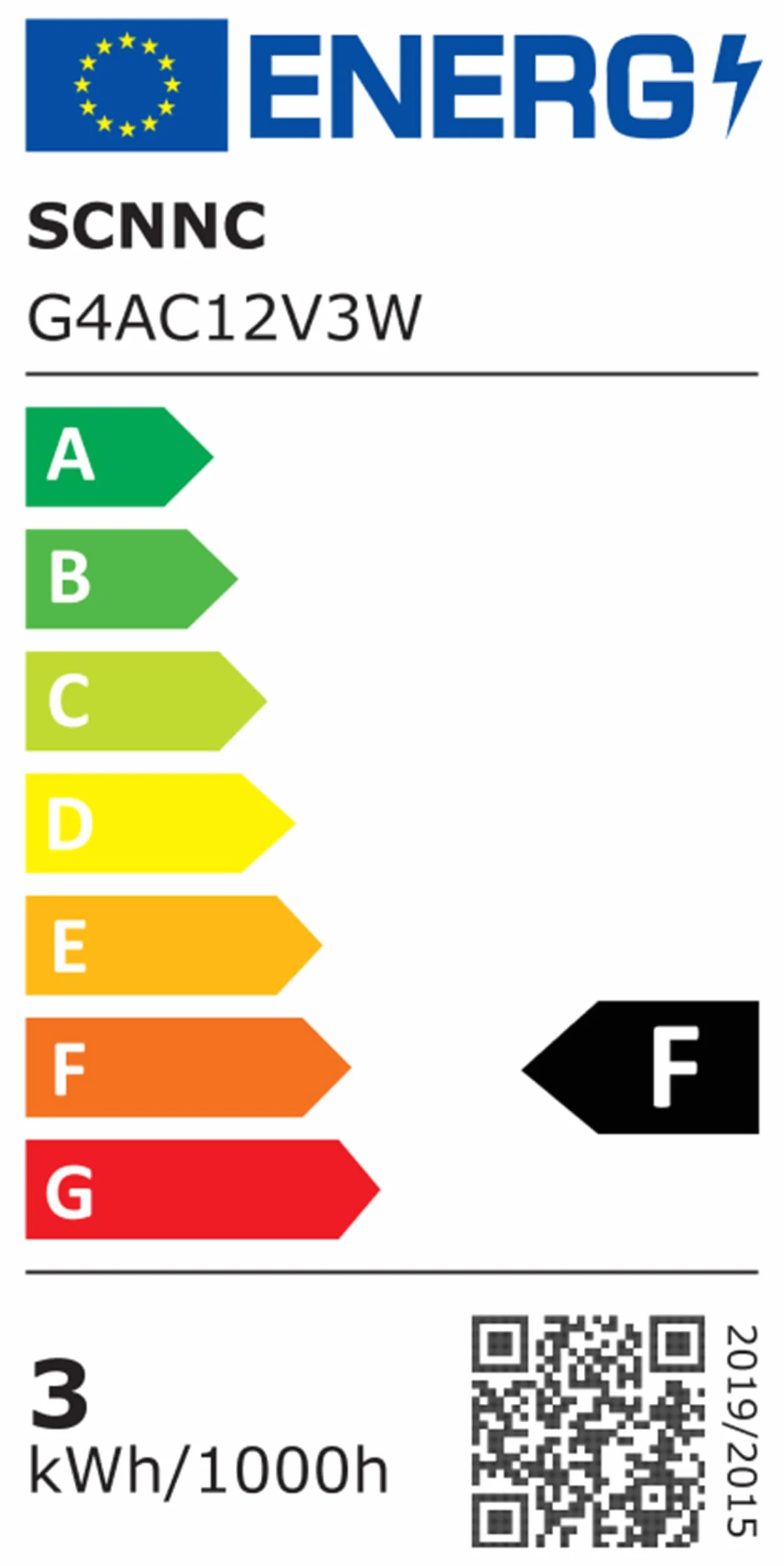 SCNNC Żarówka LED G4 12 V 3 W nie ściemnialna, 16 SMD 300 LM neutralna biel 4000 K, odpowiednik 25 W Halogen, do żyrandola, oświetlenia szafy, sypialni, oświetlenia krajobrazu, zestaw 6 sztuk