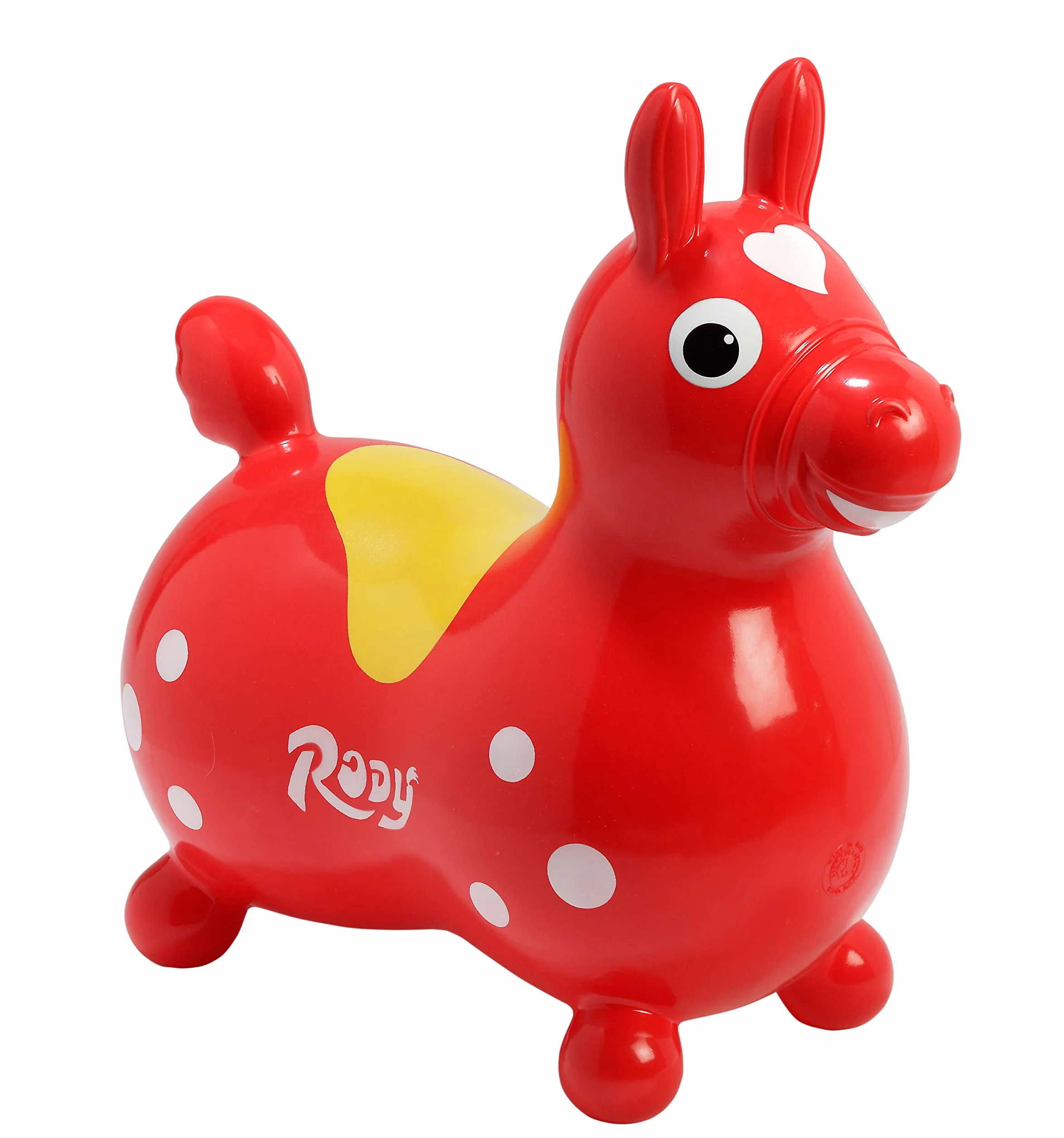 Jakobs 4019960 Rody Dmuchany Koń Skaczący, Czerwony