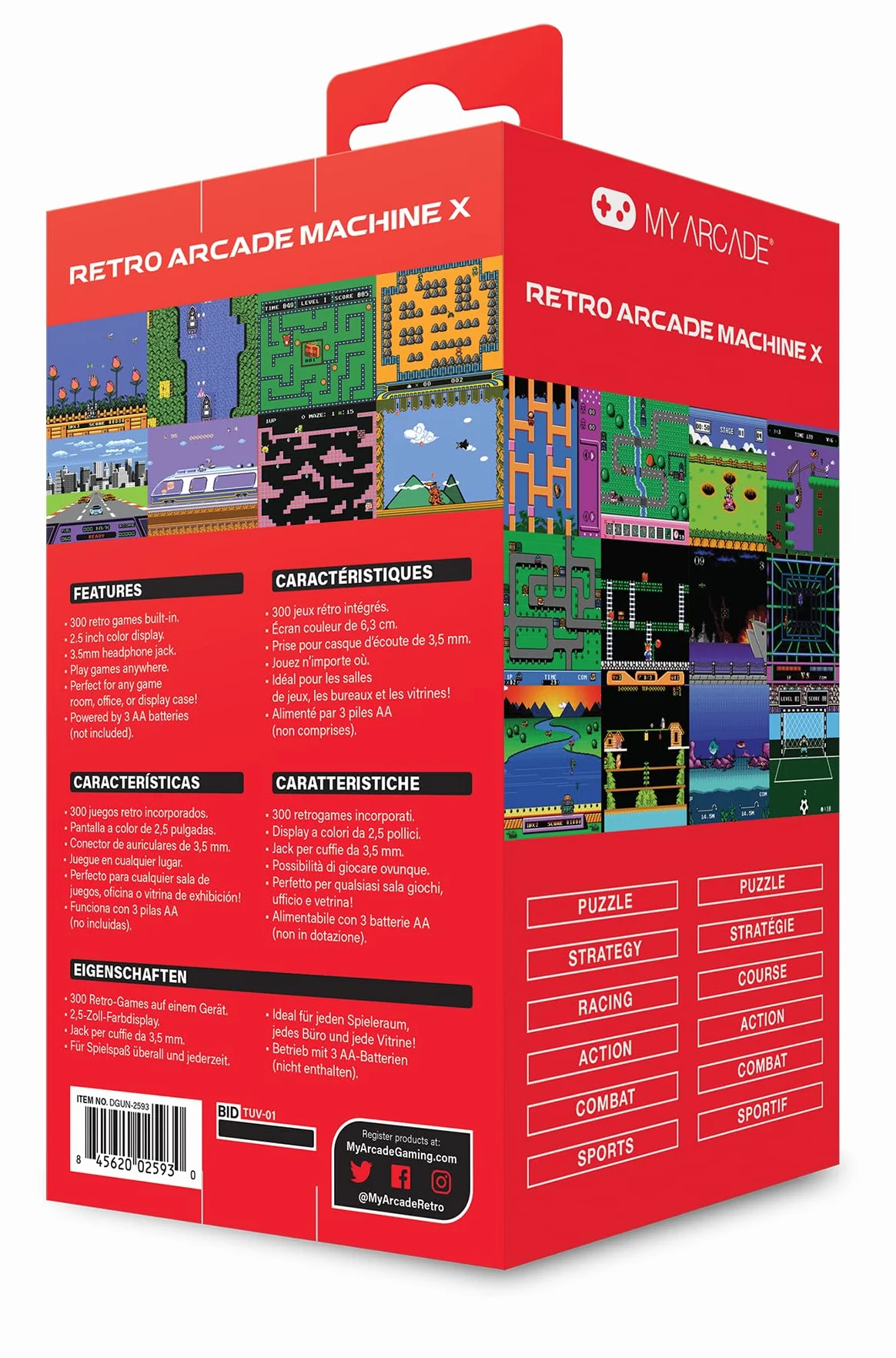 Myarcade Retro Arcade Machine X