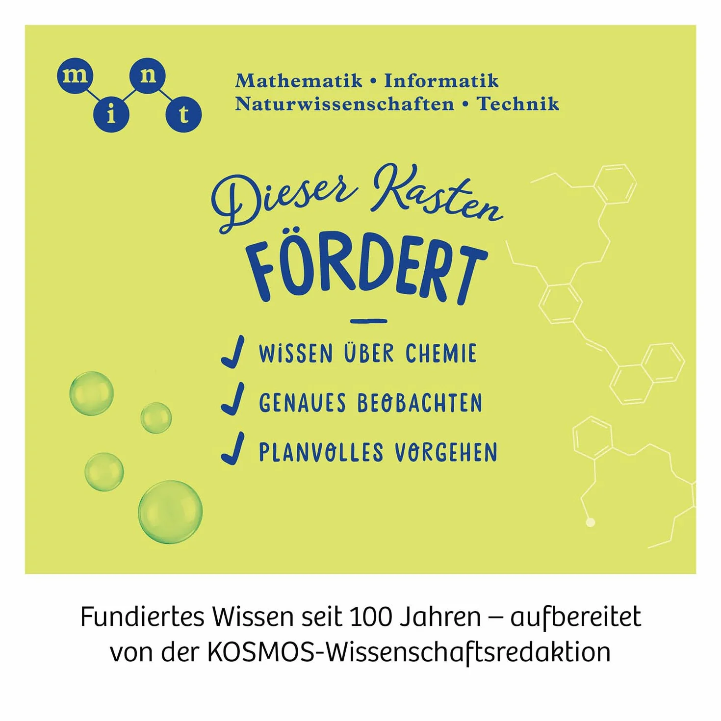Kosmos 645649 Big Fun Chemistry – szalona stacja chemiczna, zestaw eksperymentów dla dzieci od 8 lat, lśniący śluz, bąbelki płynne, zestaw chemiczny dla dzieci