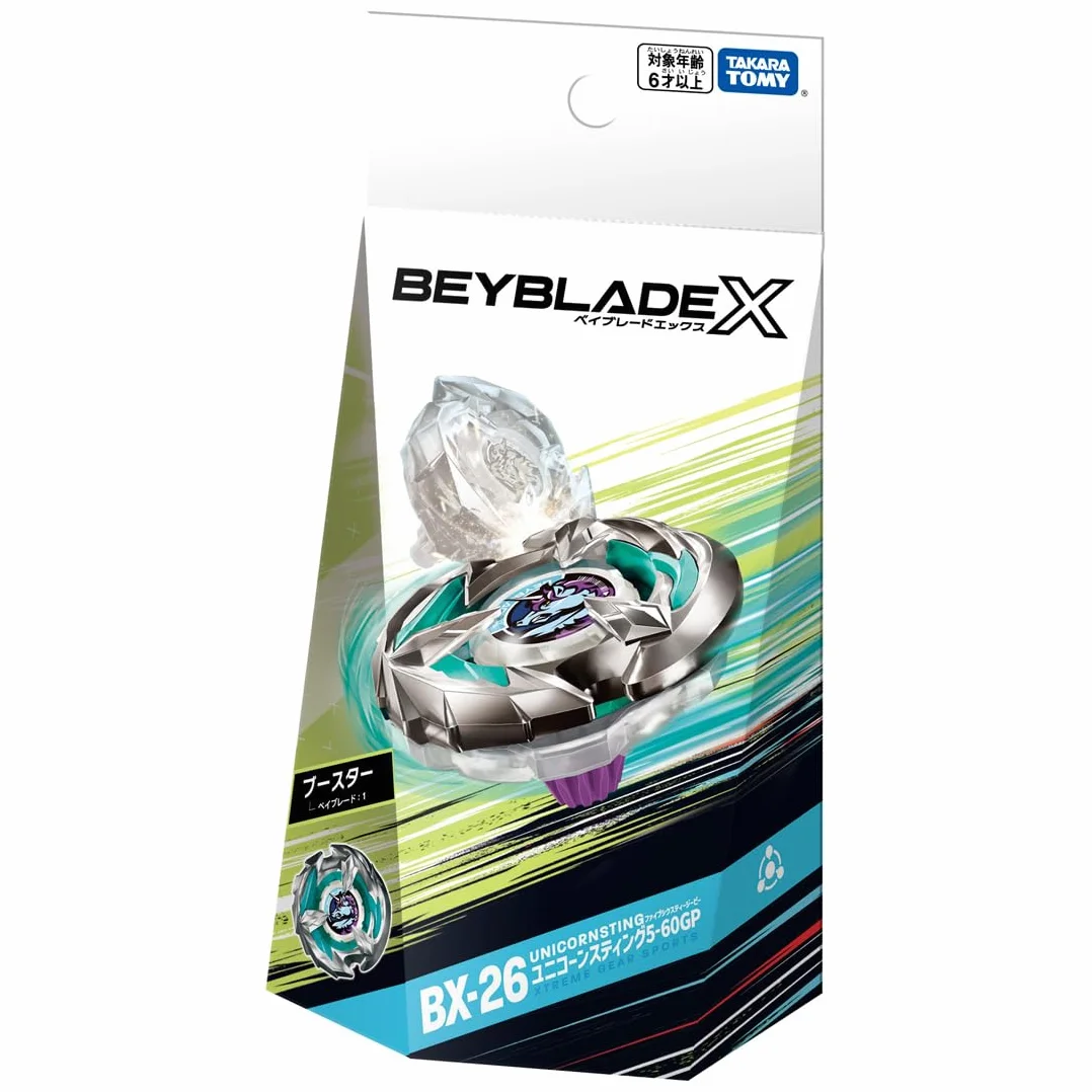 Beyblade X Beyblade X BX-26 Booster Unicorn Sting 5-60GP