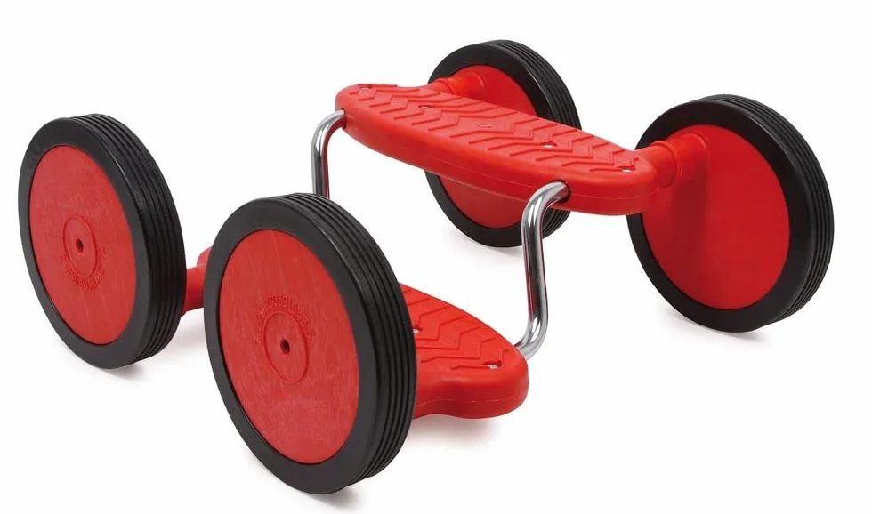 Small Foot Pedał Roller Rotini z tworzywa sztucznego i metalu, ćwiczy motorykę i zmysł równowagi, od 5 lat, 4912