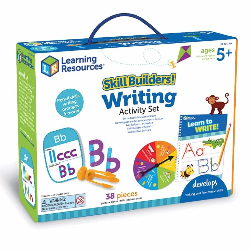 Learning Resources Umiejetnosc Budowniczowie! Pisanie Aktywnosc 38-Kawalki Zestaw