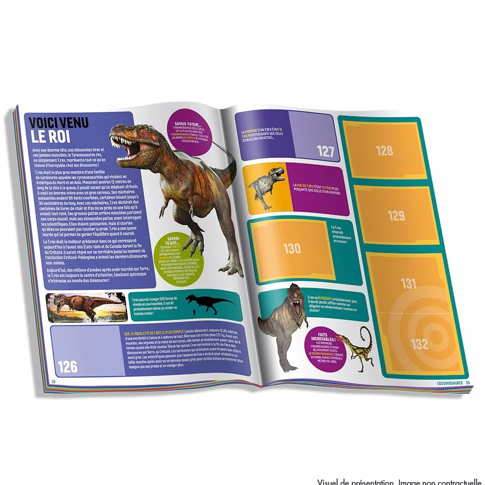 Panini DINOS NATIONAL GEOGRAPHIC KIDS PANINIPEDIA Album