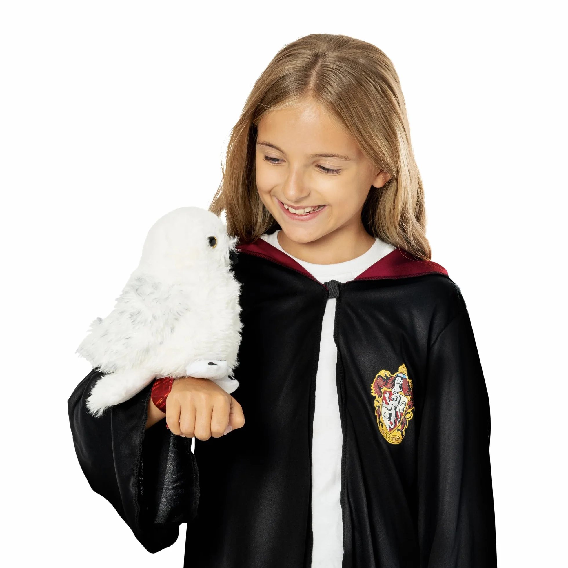 Rubies Pluszowa zabawka Hedwig Oficjalna Harry Potter, rekwizyt i dodatek do kostiumu na Halloween, karnawał, Boże Narodzenie, urodziny