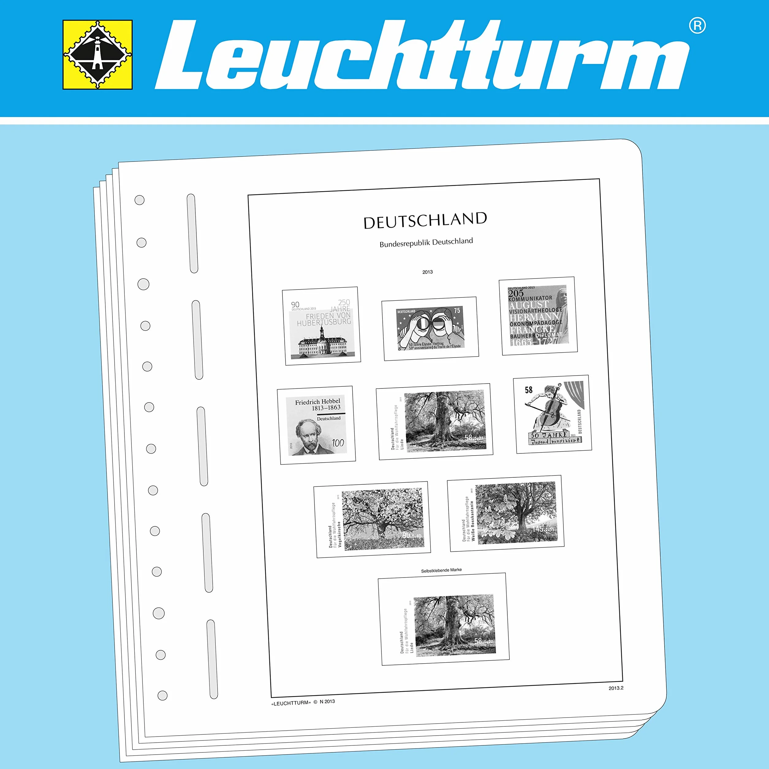 Leuchtturm formularz 24/1 DDR 1949-1959