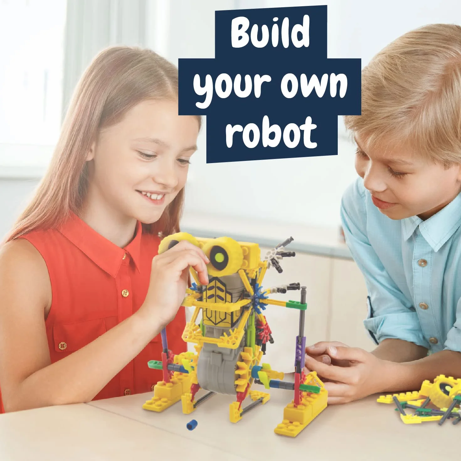 Science4you - Robotyka Betabot, robot do samodzielnego budowania z tym zestawem klocków, zabawka edukacyjna UNT, dla dzieci od 8 lat, 23 x 6,5 x 22