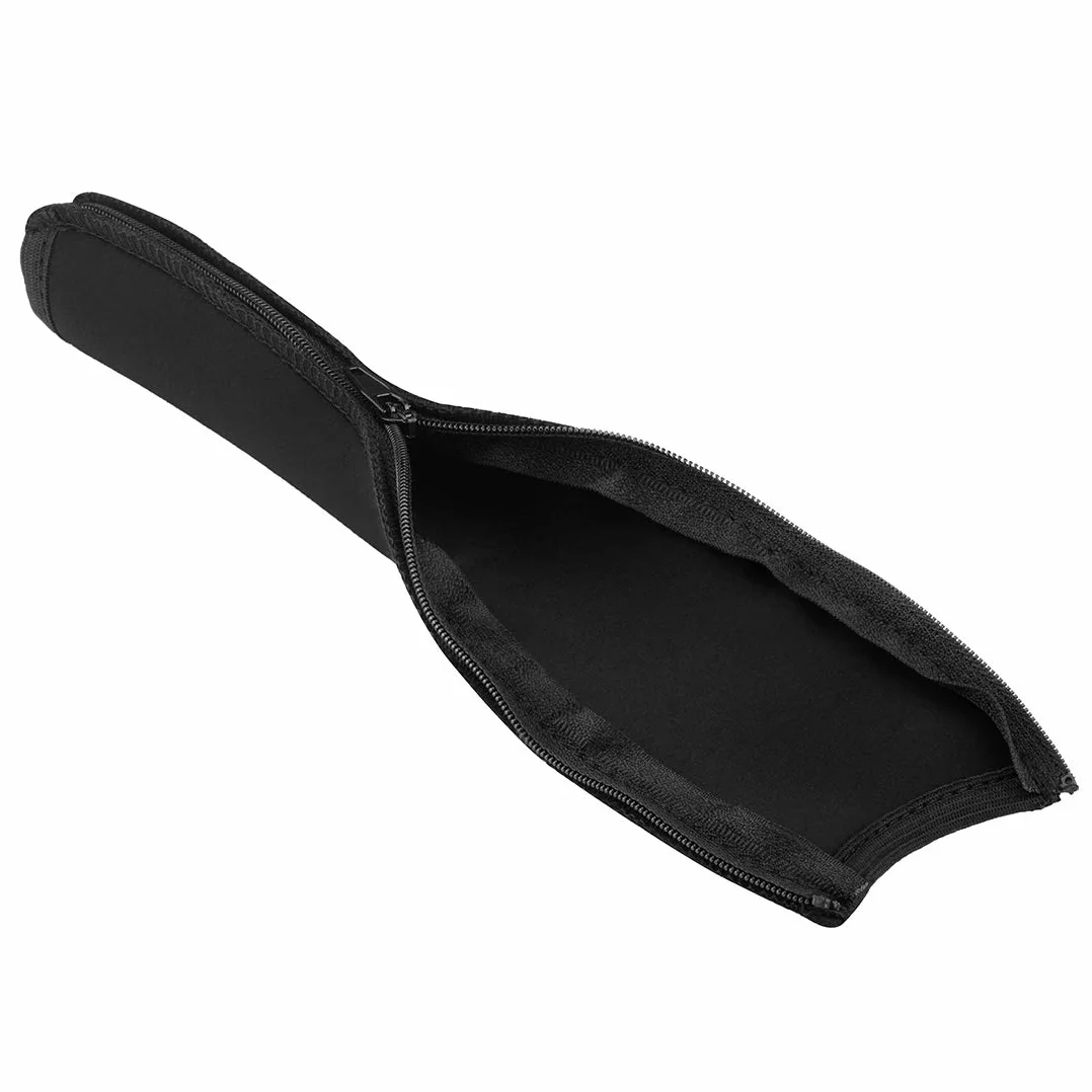 Geekria Flex materiałowa osłona na pałąk słuchawkowy kompatybilna z Sony MDR-1ADAC/1ABT/1AM2/1R/1RNC/1RBT/1A, zamienny element naprawczy, łatwy montaż DIY (Czarny)