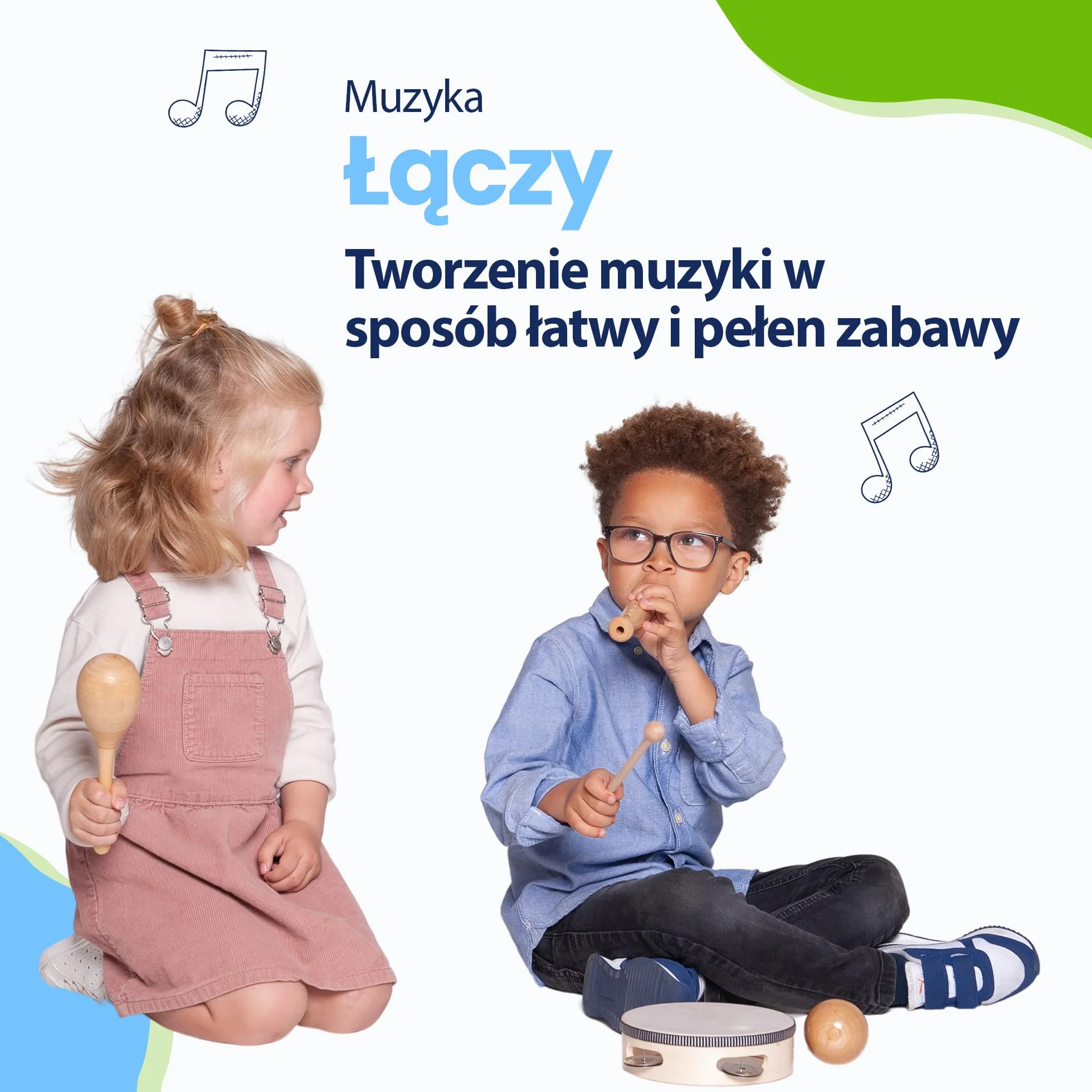 18-częściowy drewniany zestaw instrumentów muzycznych dla dzieci - zabawki Montessori - instrumenty edukacyjne - zabawki drewniane - prezent muzyczny - tamburyn - instrumenty zabawkowe