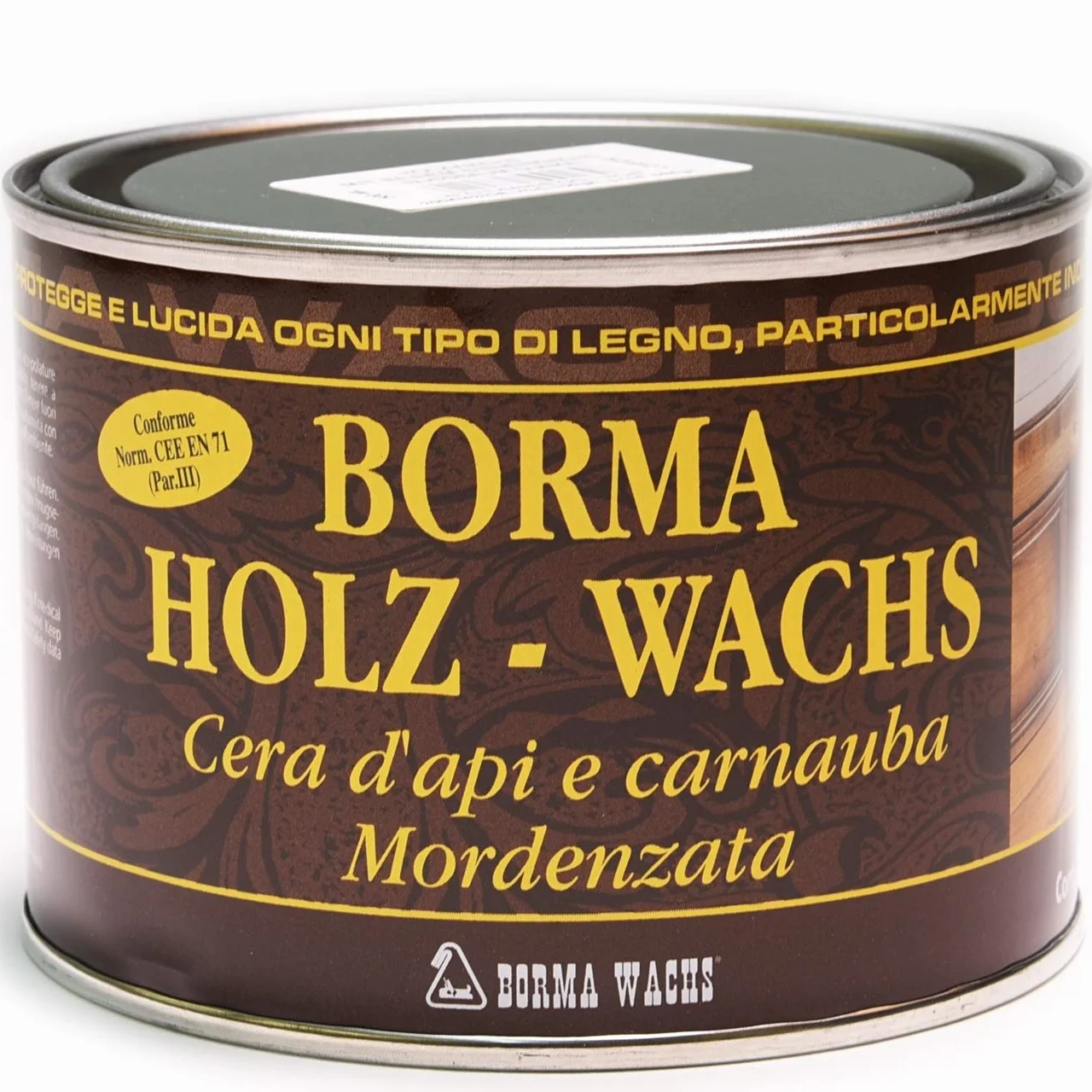 Wosk do drewna, 500 ml, certyfikat EN-71/3 (08 – bezbarwny)