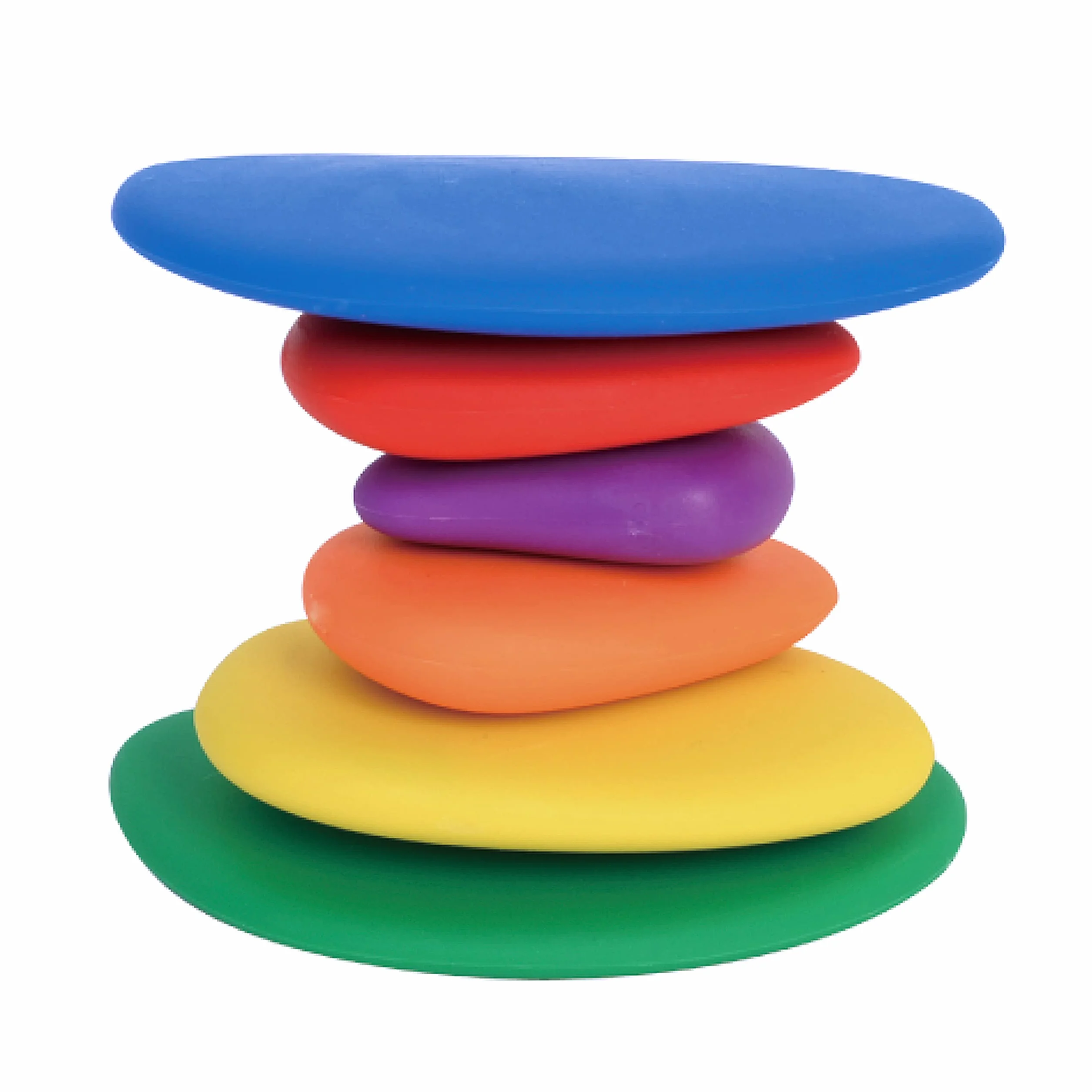 Rainbow Pebbles | Zestaw 36 + 40 aktywności | Oryginalne kamienie do sortowania i układania w stos | Zasoby wczesnej matematyki