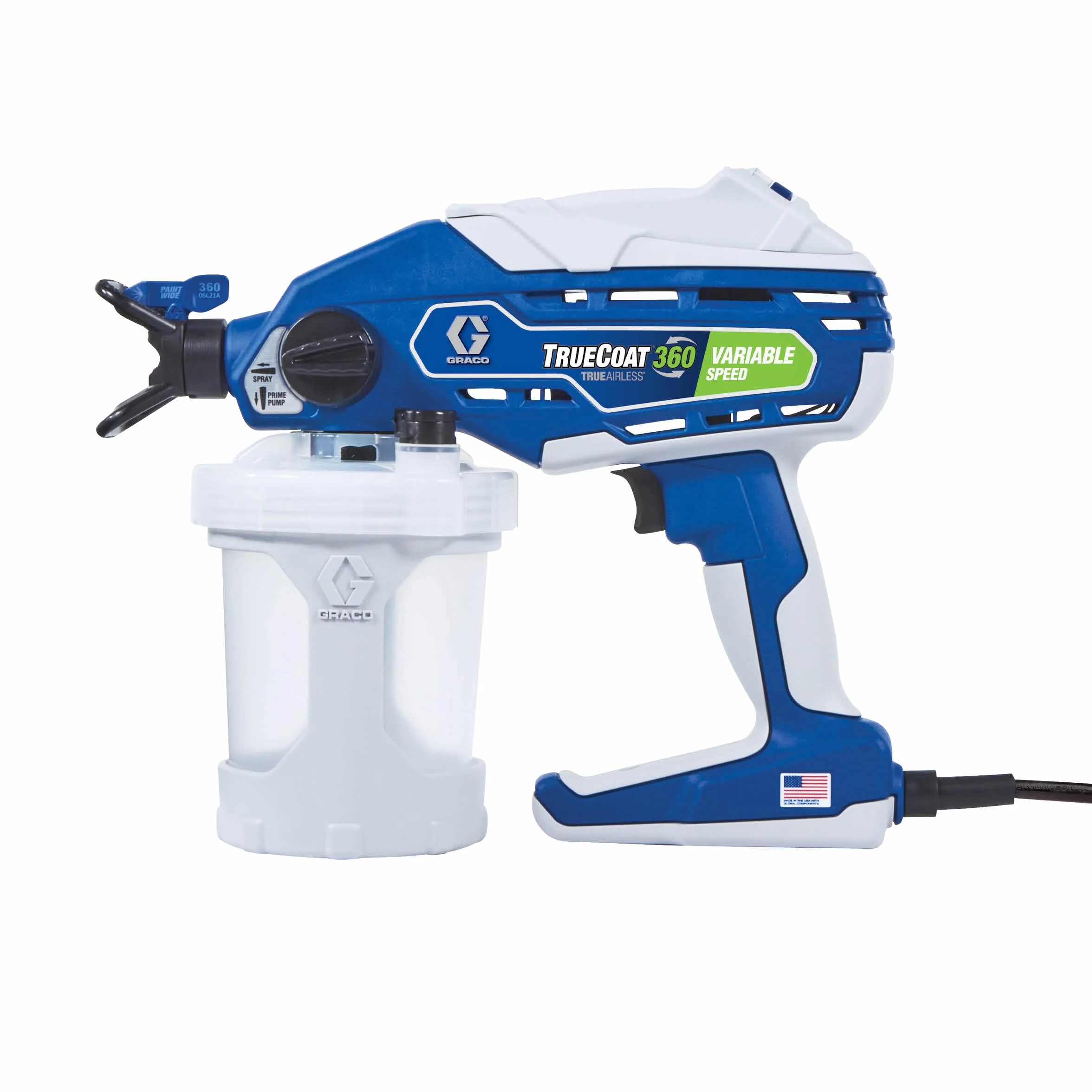 Magnum by Graco 26D527 TrueCoat 360 Variable Speed - Ręczne, przewodowe Airless system natryskowy, Model UE, użytku domowego, do małych dekoratorskich projektów (maks. ciśnienie 138 bar)