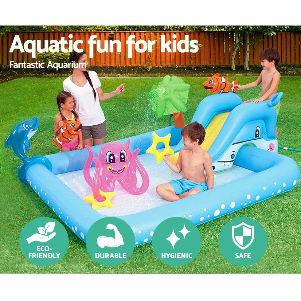 Bestway Fantastic Aquarium Play Pool Basen Dmuchany, 239 x 206 x 86 cm