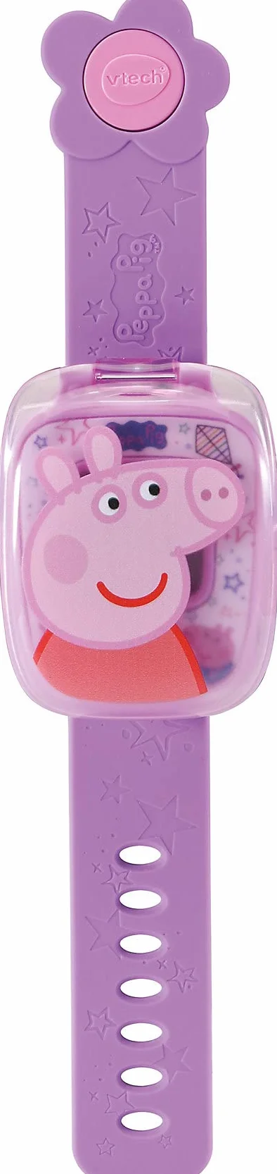 VTech 80-526004 Peppas zegarek edukacyjny różowy zegarek edukacyjny