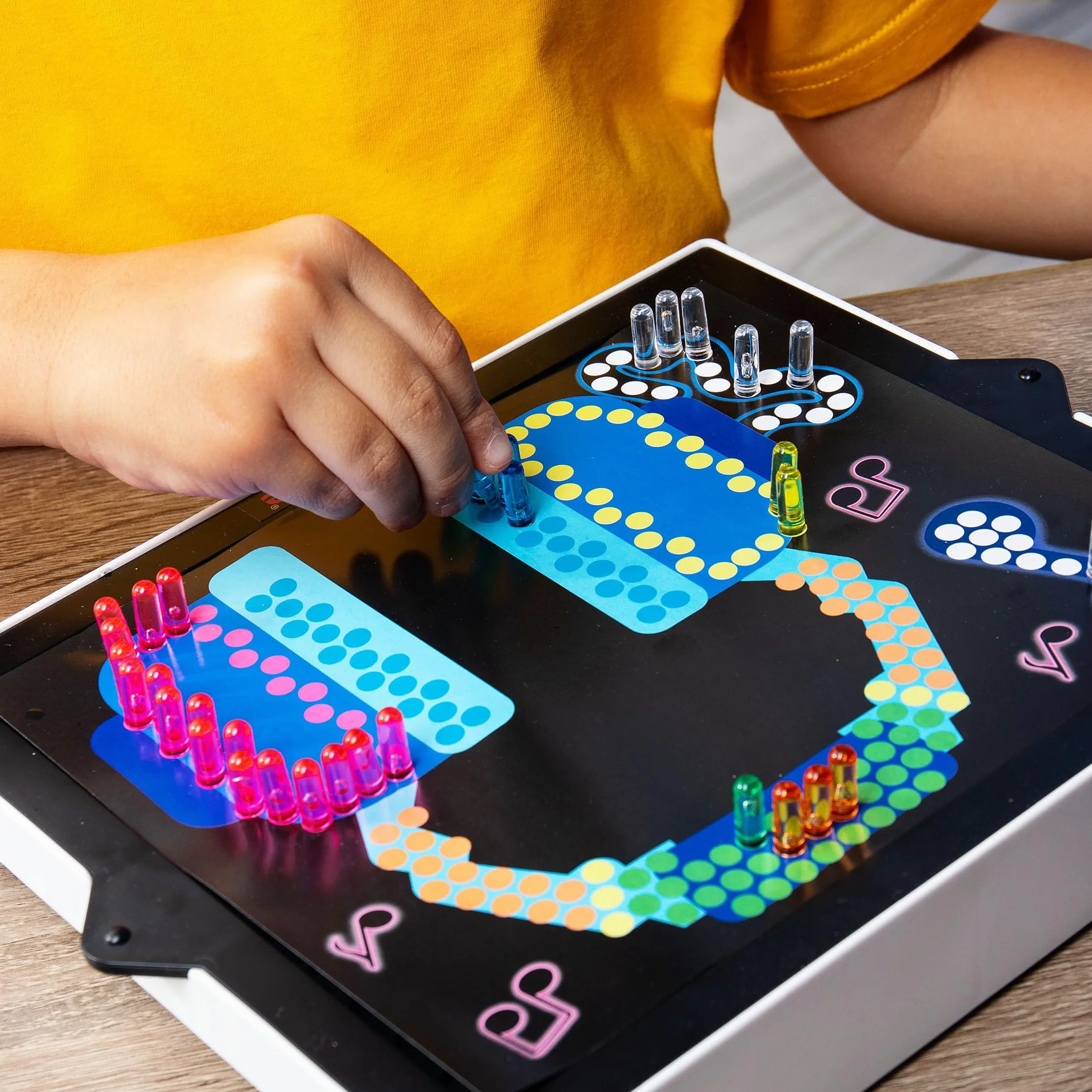 Basic Fun 2215 Lite-Brite Ultimate Classic, Light Up Drawing Board, LED Drawing Board with Colours, Light Up Toys for Creative Play, Glow Art Neon Effect Drawing Board, Light Toys for Kids Aged 4 +