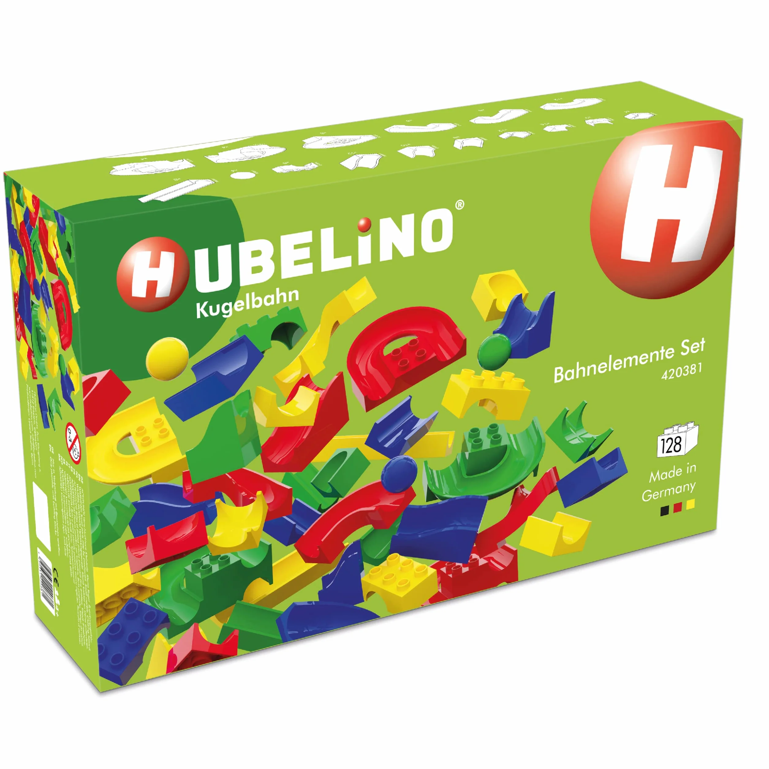 Hubelino 420381-128-częściowy zestaw elementów kolejowych