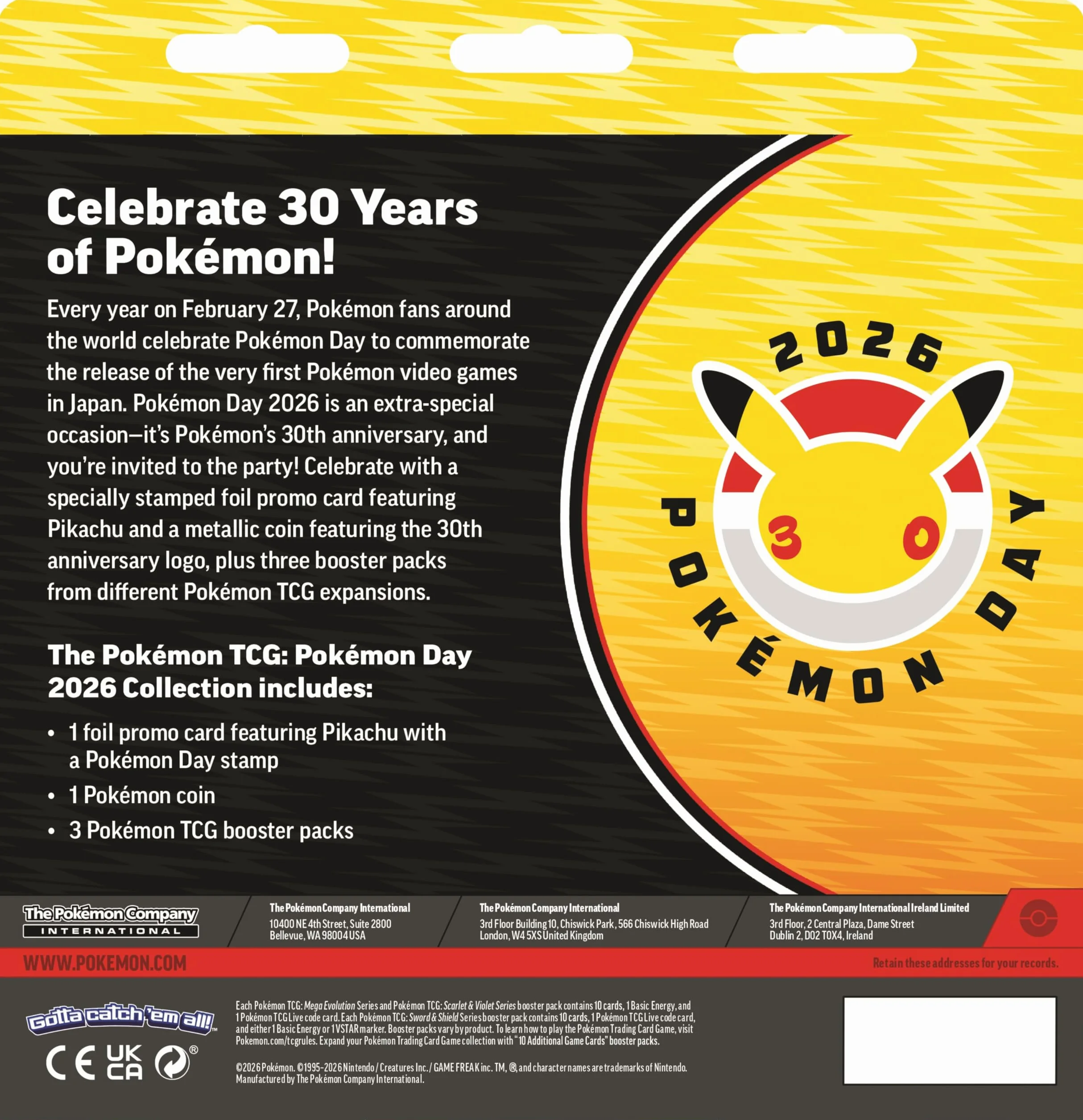 Pokémon TCG Kolekcja Pokémon Day 2026