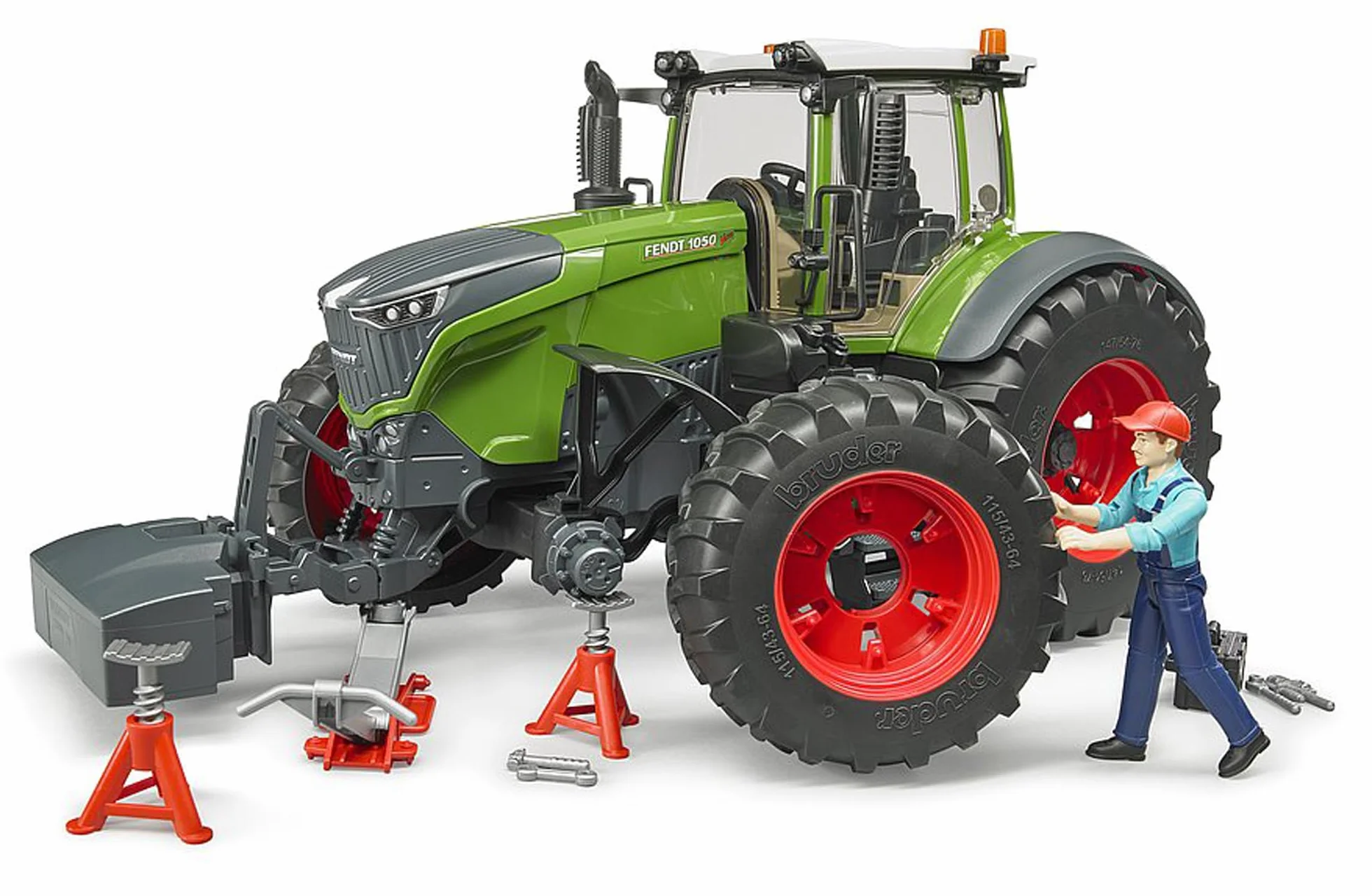 bruder 04041 - Fendt 1050 Vario z wyposażeniem mechanicznym i warsztatowym - 1:16 Pojazdy, Ciągnik, Bulldog, Warsztat, Craftsman, bworld, Zabawki