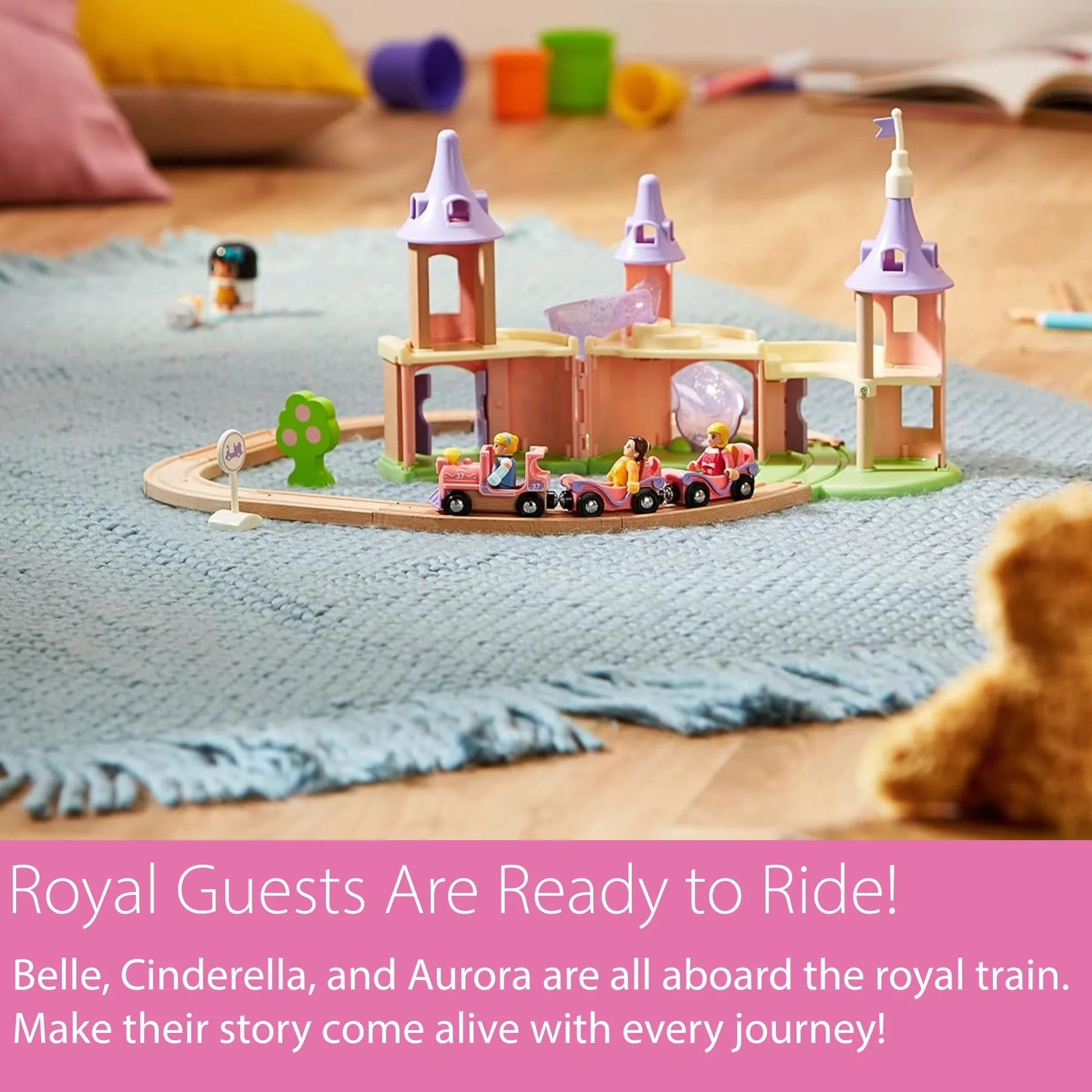BRIO World - Disney Princesss Dream Schloss zestaw kolejowy