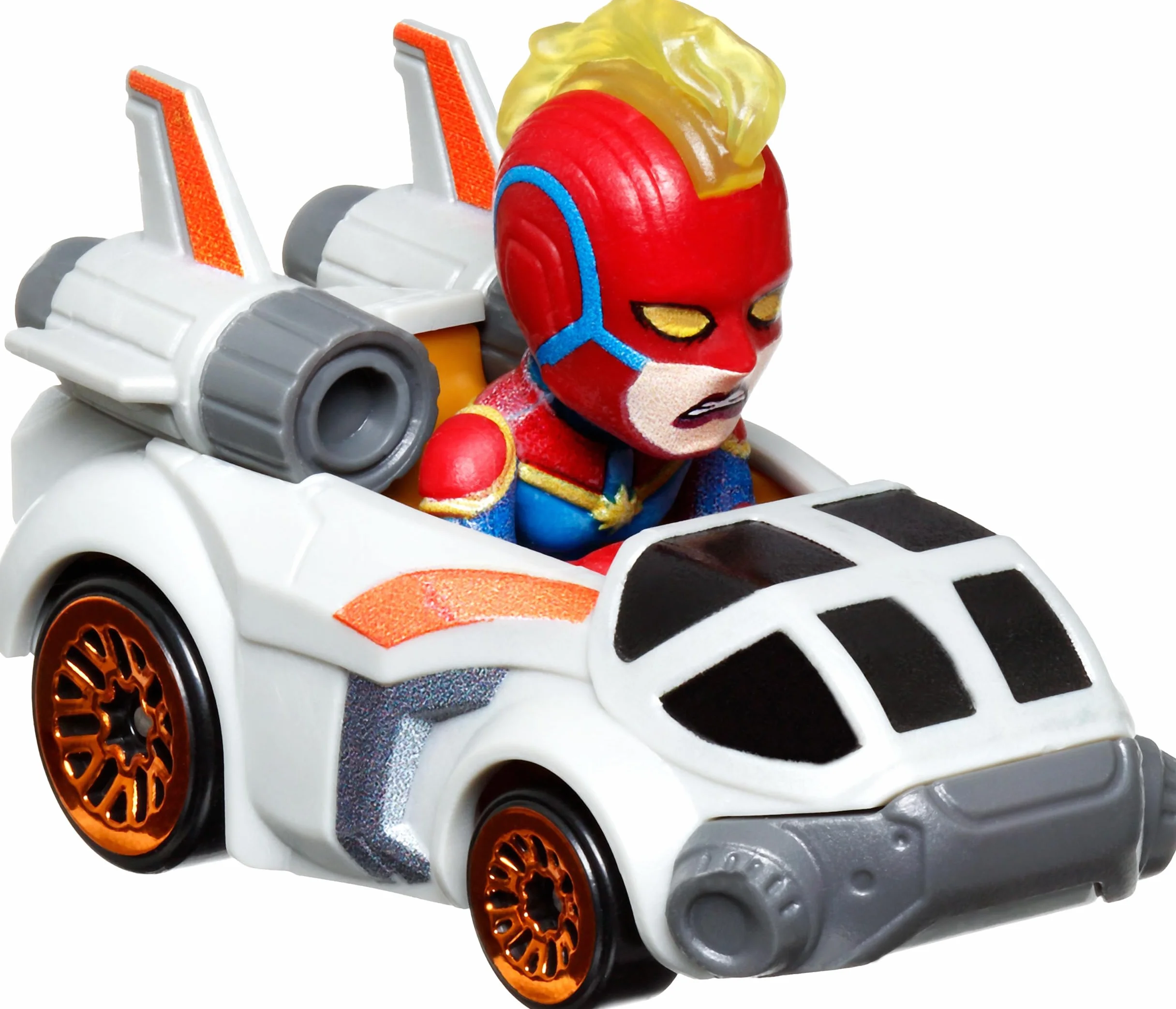 Hot Wheels RacerVerse Marvel Pojazdy 5-pak Zestaw 5 pojazdów do jazdy po torze, prezent dla dzieci i dorosłych kolekcjonerów, HPN40