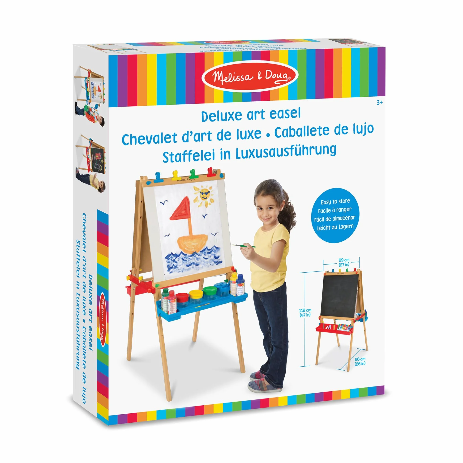 Melissa & Doug Luksusowa Stojąca Sztaluga Sztuka i Rzemiosło 3+
