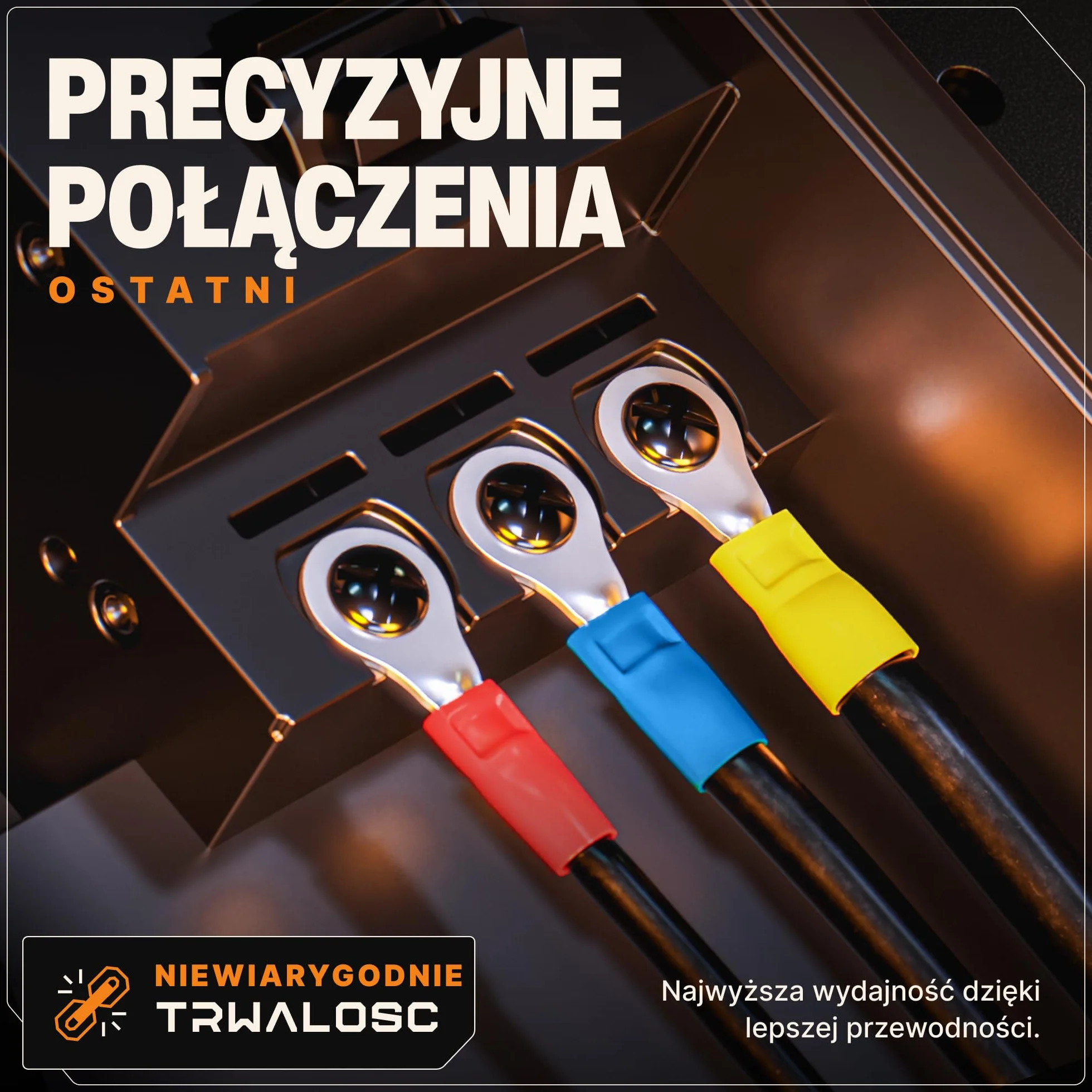 BAURIX® Zestaw końcówek kablowych 700 sztuk - Złącza kablowe elektryczne różne rozmiary dla przekrojów przewodów [0,50-6mm²] - Zaciski elektryczne - Asortyment złącz kablowych elektrycznych