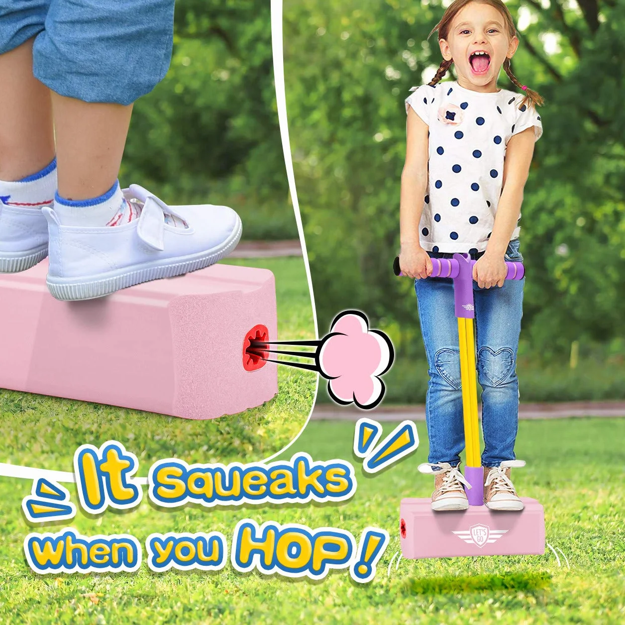 Pogo Stick - Zabawki i prezenty dla dziewczynek w wieku 3-12 lat, prezenty urodzinowe