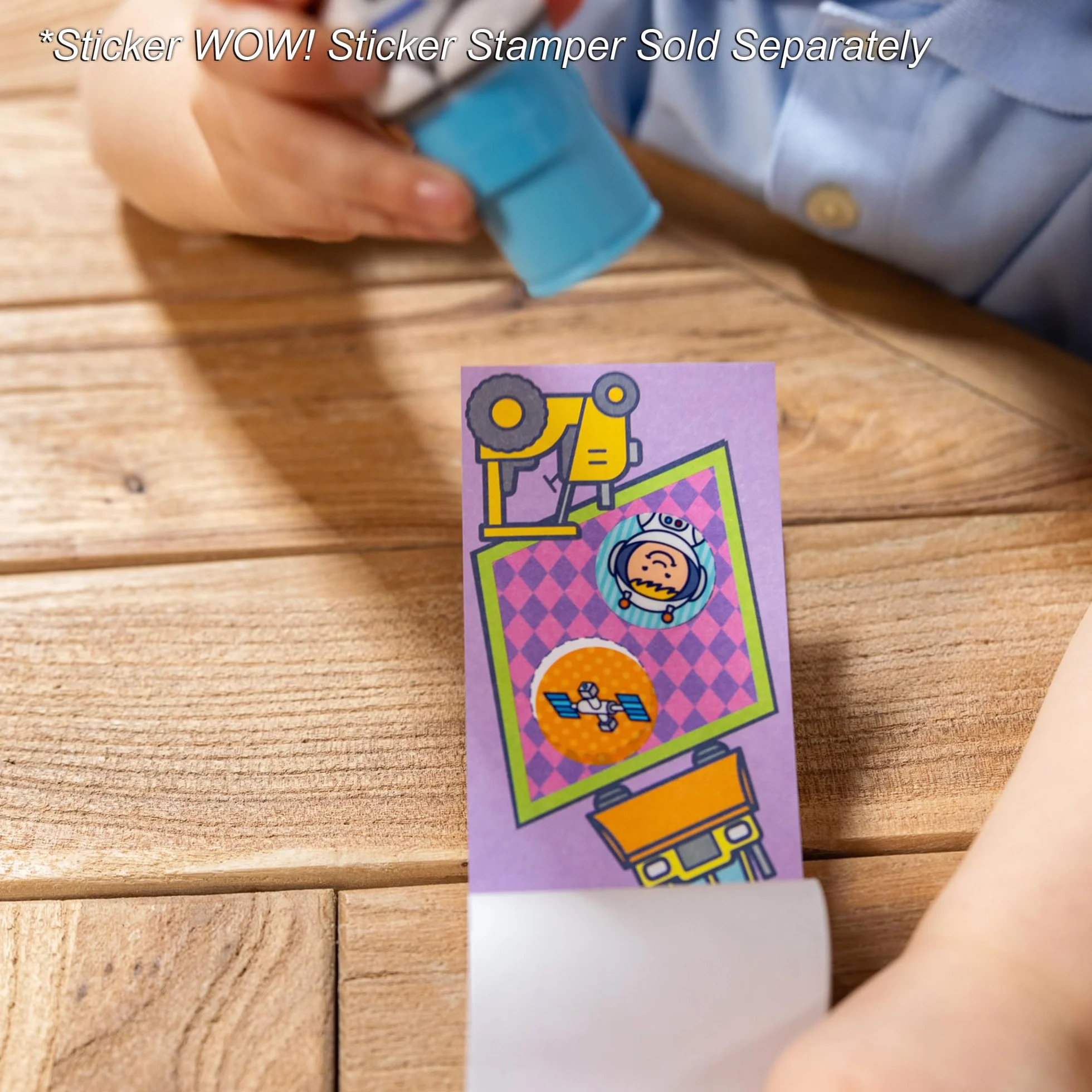 Melissa & Doug Sticker Wow! Mini Blok Aktywności i 200 Naklejek do Uzupełniania - Zabawka do Majsterkowania i Kolekcjonowania z Różnymi Naklejkami Niespodziankami