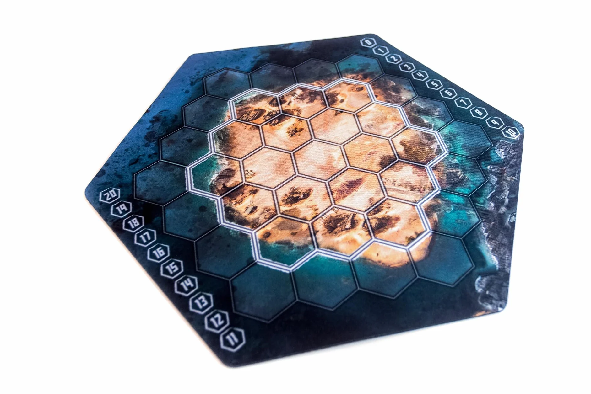 Gumowa mata kompatybilna z Neuroshima Hex 13" x 11,5" / 33cm x 29cm