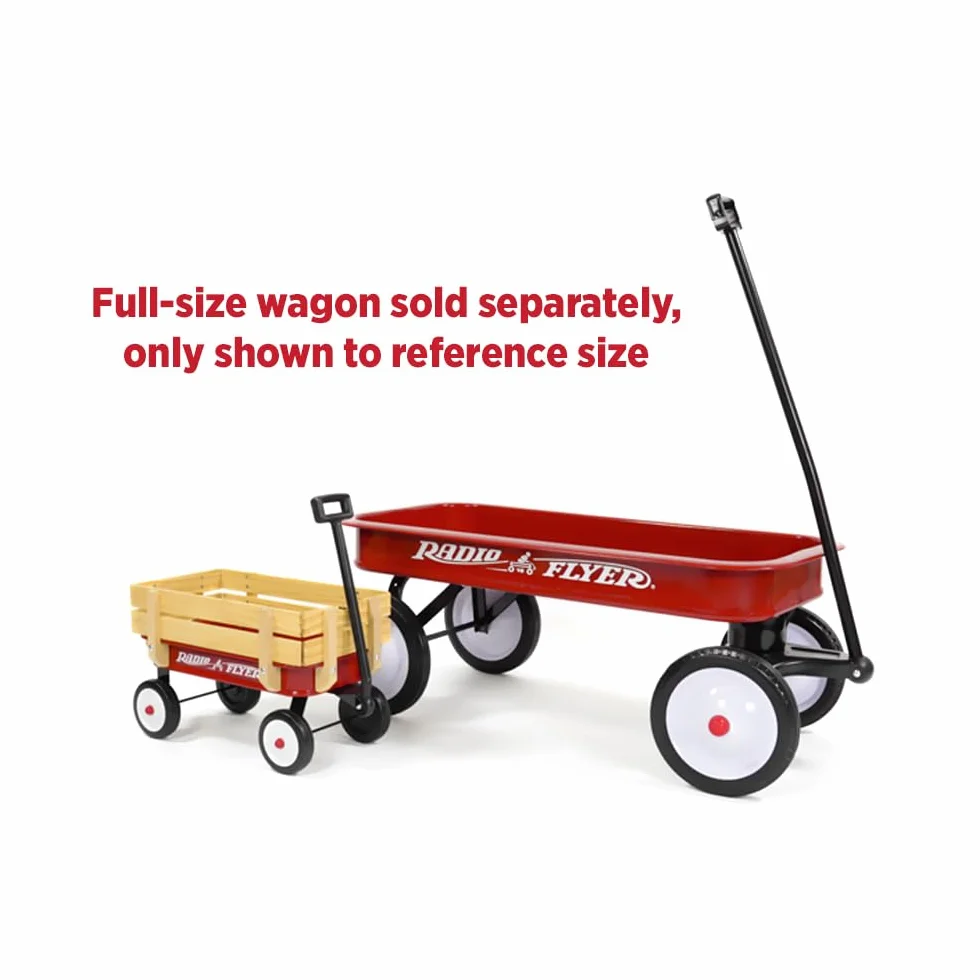 Radio Flyer, W8AZ, czerwony, mały rozmiar zabawkowy wagon