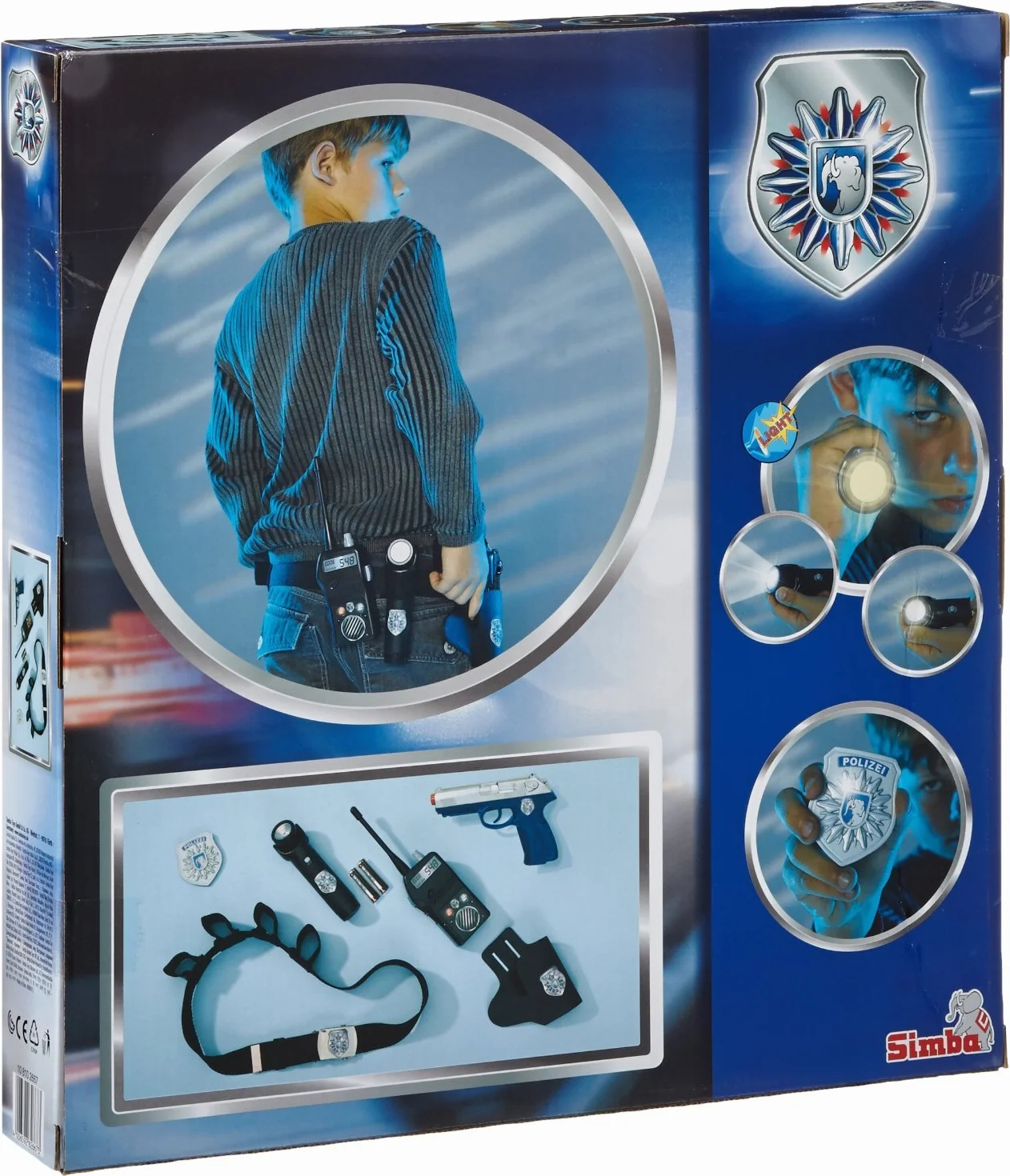 Polizei Streife/Gürtel Set