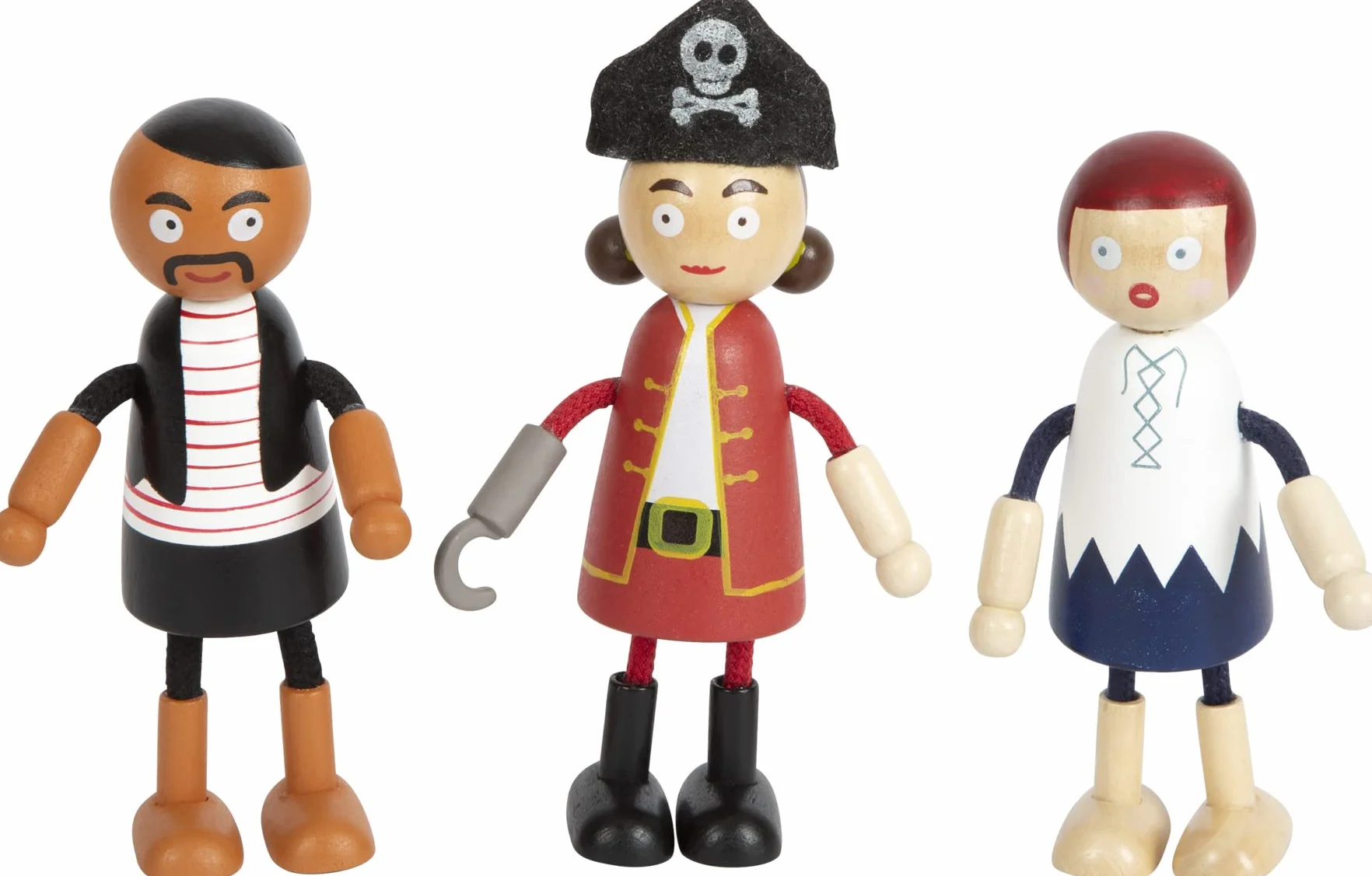 Biegepuppen Piraten Figuren