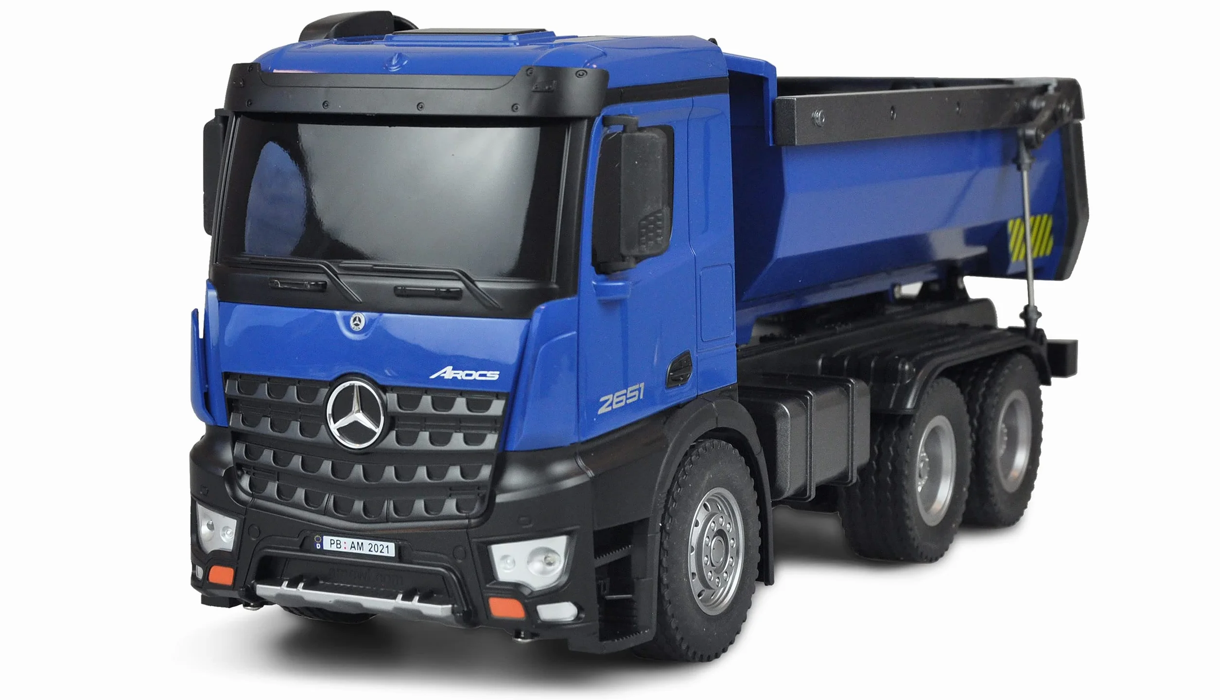 Amewi Arocs licencja ciężarówka wywrotka 2,4 GHz RTR niebieska 22537