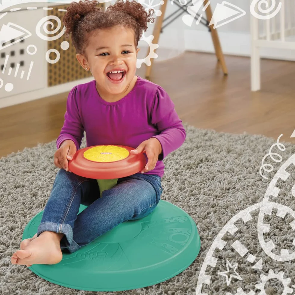 Playskool Wirwind karuzela, klasyczna zabawka obrotowa dla dzieci od 18 miesiąca życia – dostępna wyłącznie w serwisie Amazon