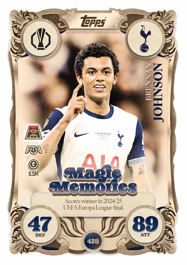 Mini Can Match Attax Ucl 25-26 Cards