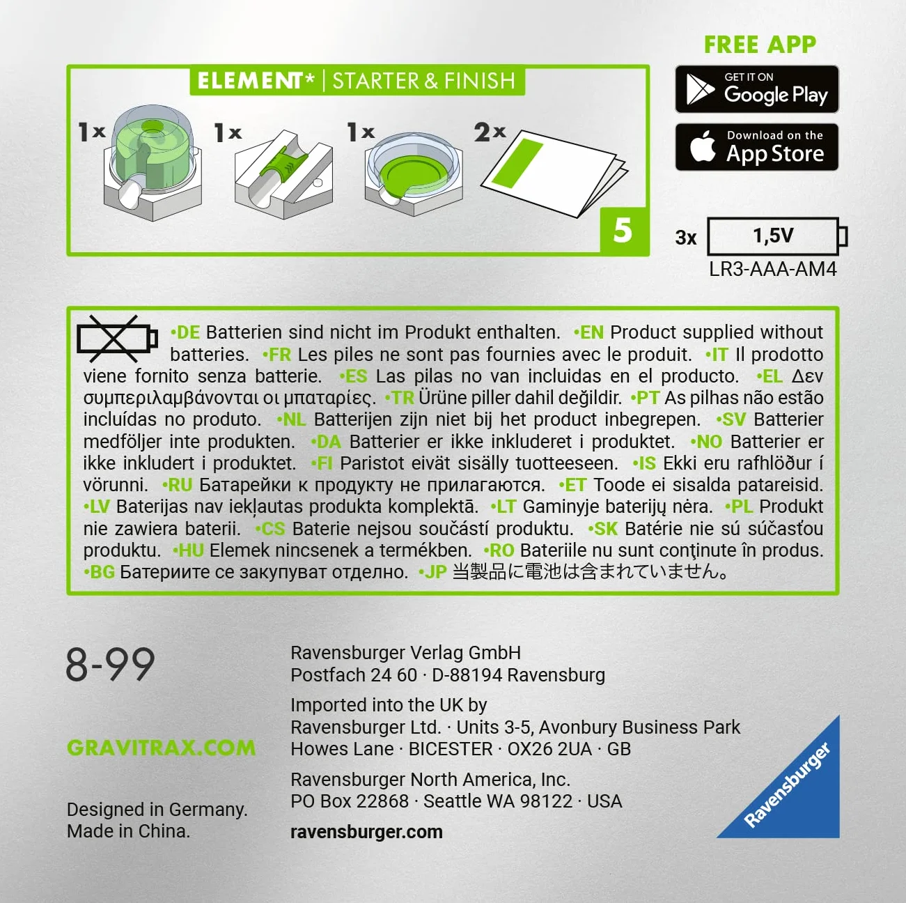 Gravitrax Power Dodatek Start & Finish