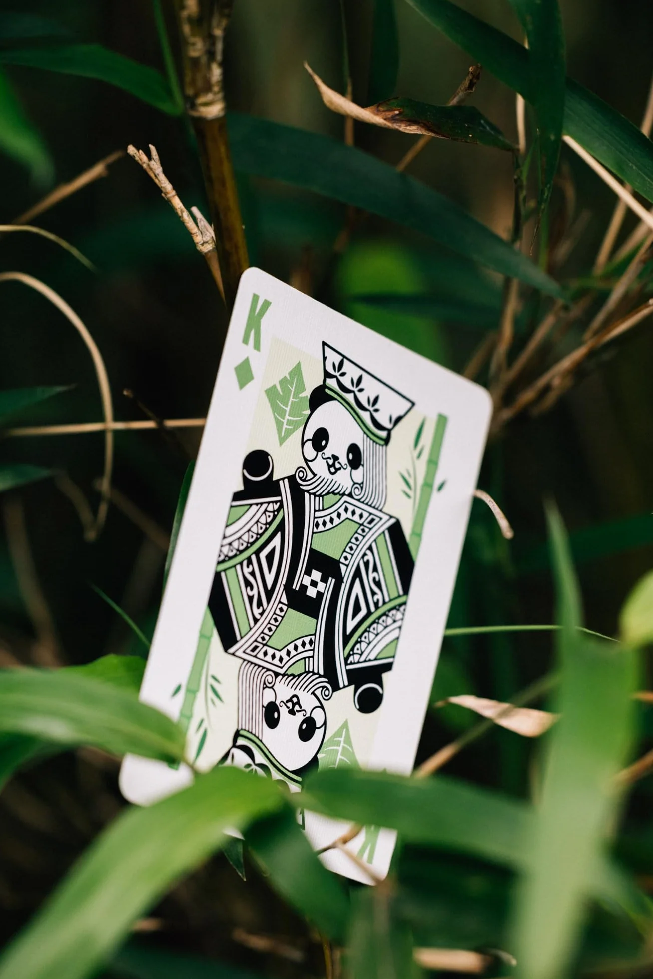 Bicycle Panda (Designer Spielkarten, Poker, Skat...)