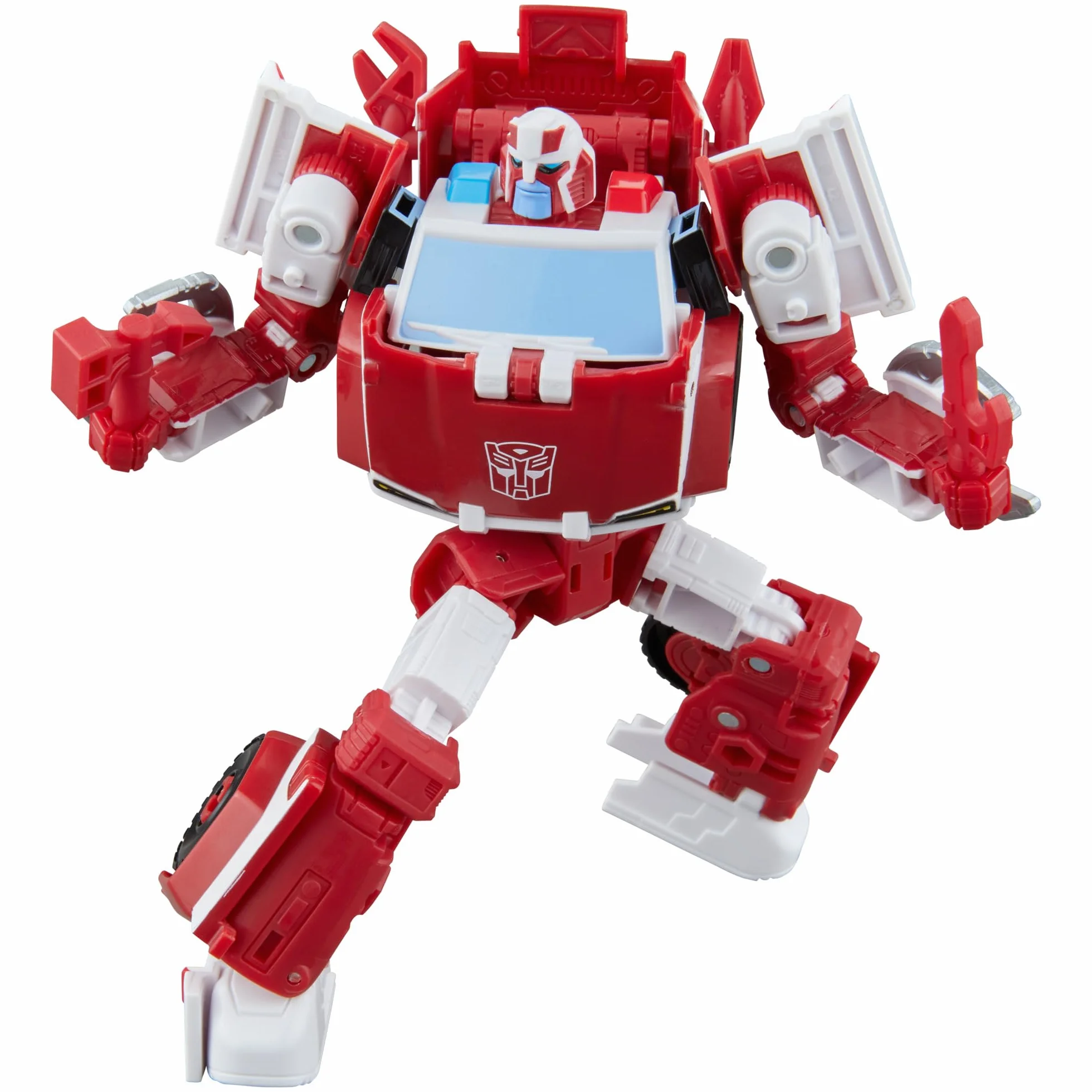Autobot Ratchet z kolekcji Transformers: Age of the Primes, 14,5-centymetrowa przekształcająca się figurka klasy Deluxe, zabawkowe roboty dla dzieci w wieku od 8 lat