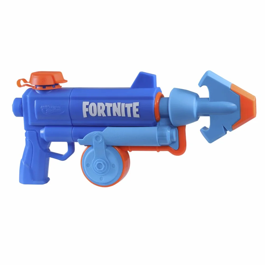 Super Soaker 5010993898794 Nerf Fortnite HG Water Blaster, Pump-Action Soakage, Outdoor Summer Games for Teens, Adults, Multi