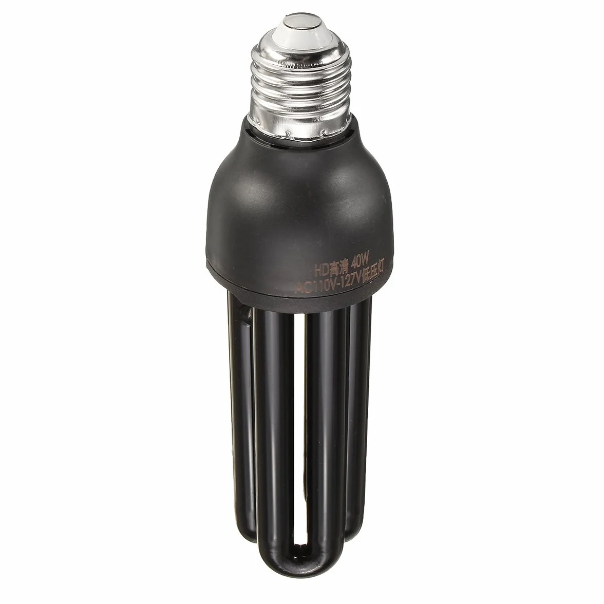 MASUNN E27 15/20/40 W czarna sterylizator UV żarówka fioletowa zabijająca zarazki moc sceniczna AC 110-127 V - 20 W