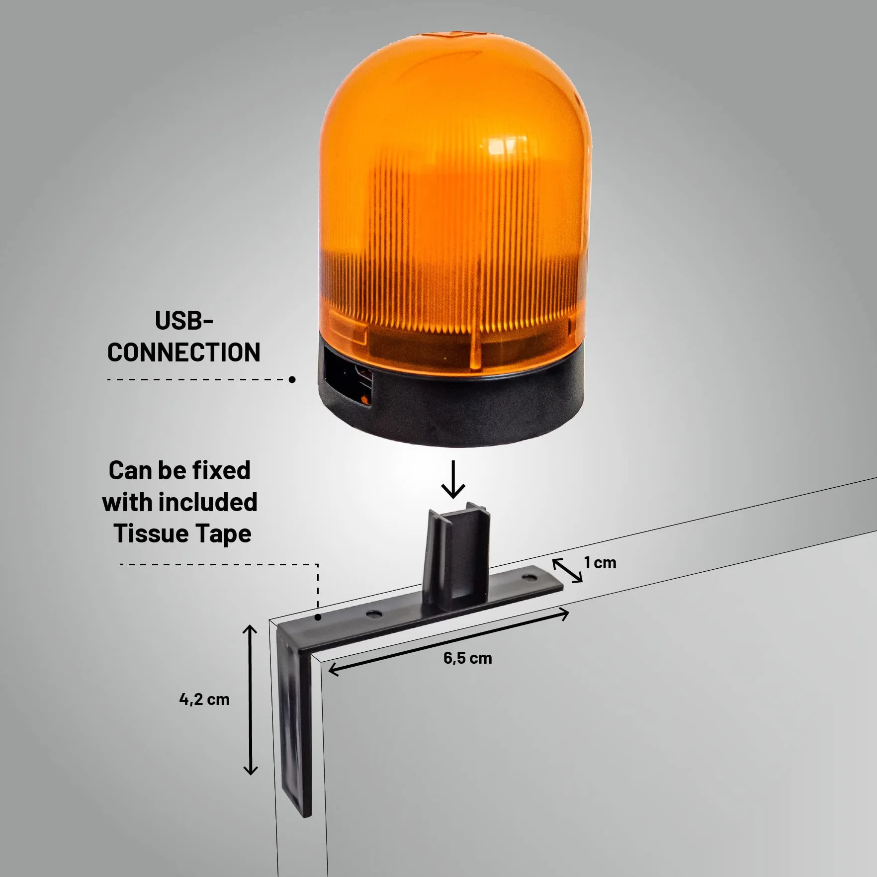 Farming Simulator Symulator rolnictwa Beacon Light - Światło obrotowe (reaguje na maszyny w grze, złącze USB typu A, 8 diod LED, akcesoria)