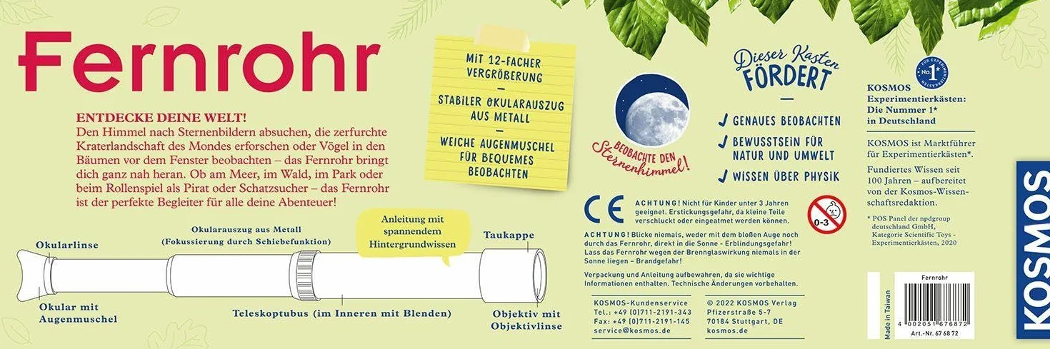 Fernrohr: Experimentierkasten