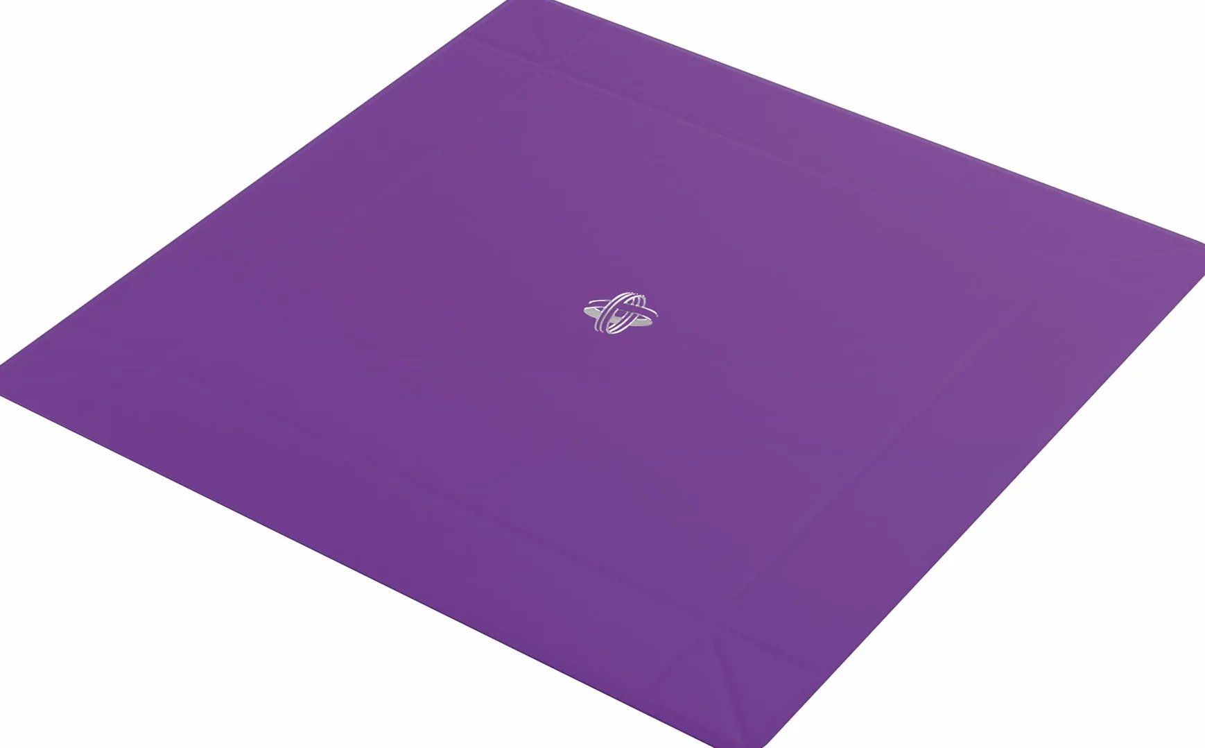 Magnetic Dice Tray Square Black/Purple