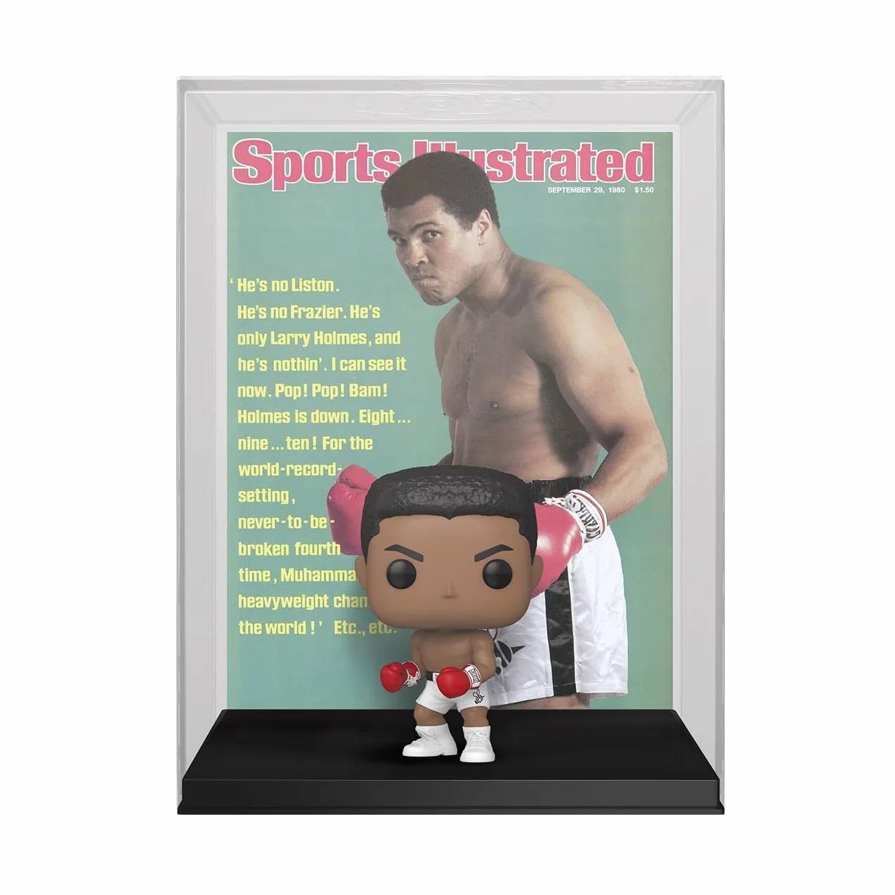 Funko SI Cover: Boxing - Muhammad Ali - Sports Illustrated W2 - kolekcjonerska figurka winylowa - pomysł na prezent - oficjalny towar - zabawki dla dzieci i dorosłych - fanów sportu - figurka modelki