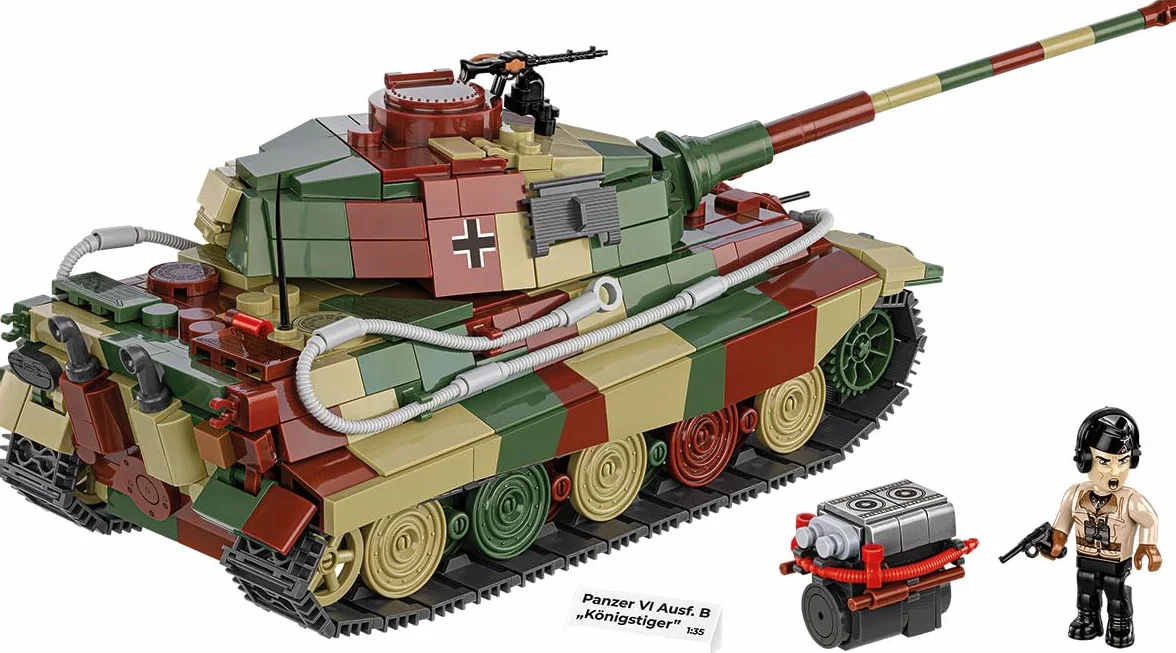 COBI -3113 Panzer Vi Konigstiger (Tiger II)
