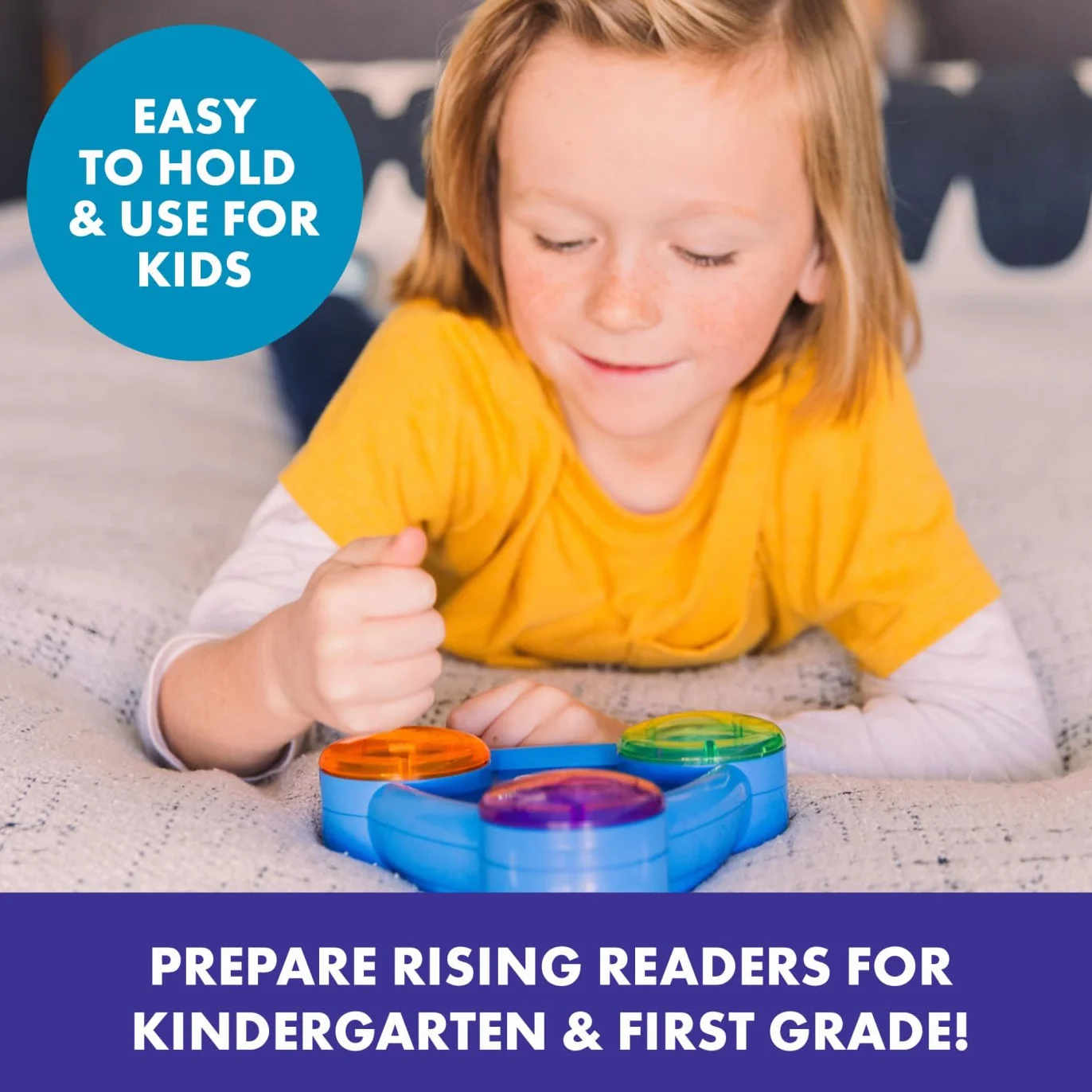Learning Resources Sight Word Slam, wiek 5+, nauka ponad 185 wizualnych w języku angielskim, 2 tryby, elektroniczna gra słowna dla 1 gracza, gry fonetyczne, wielokolorowe, EI-8434