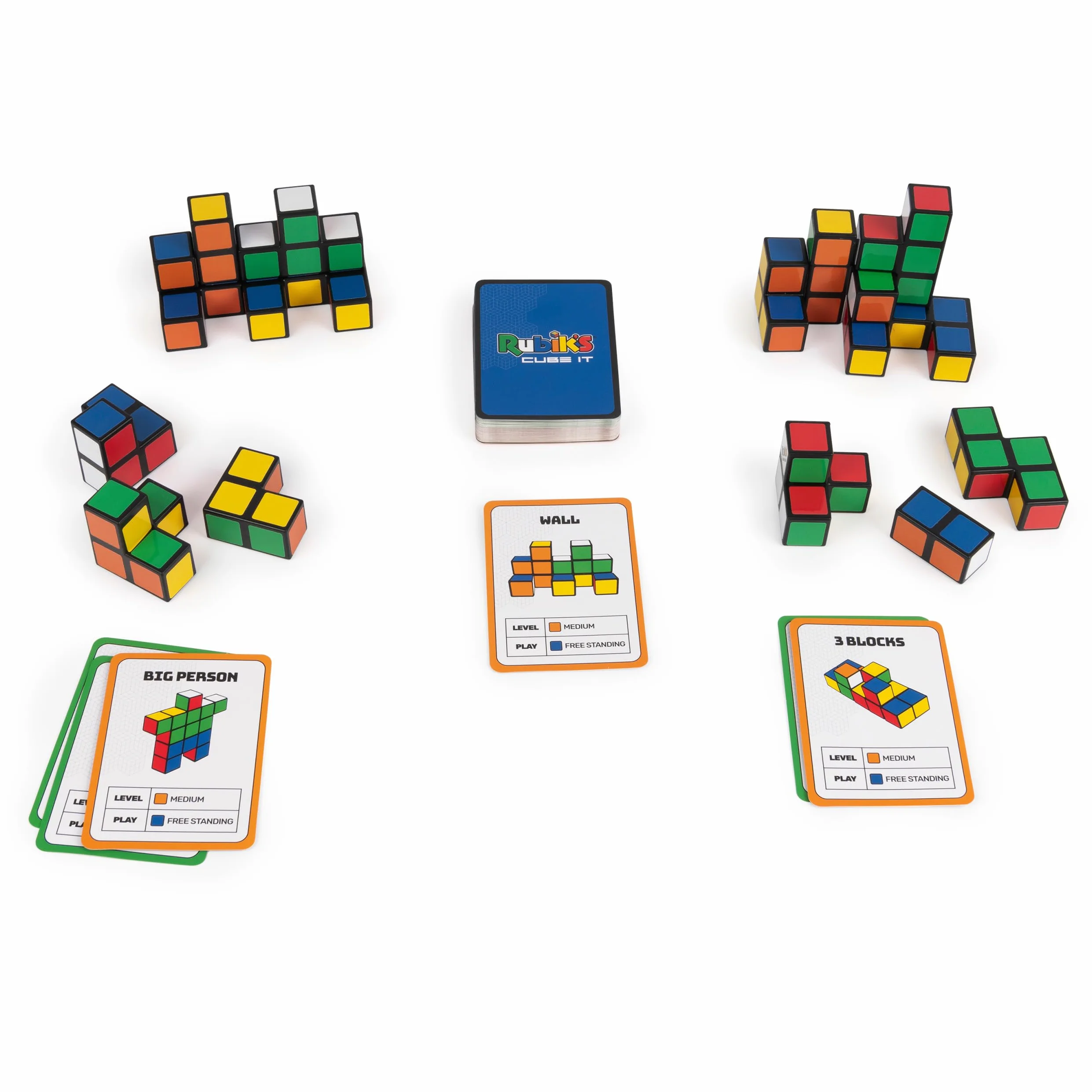 Rubik'S 6063267 6063267 Zabawka Logiczna, Wielokolorowy, ‎20,32 x 5,08 x 20,32 cm; 360 g